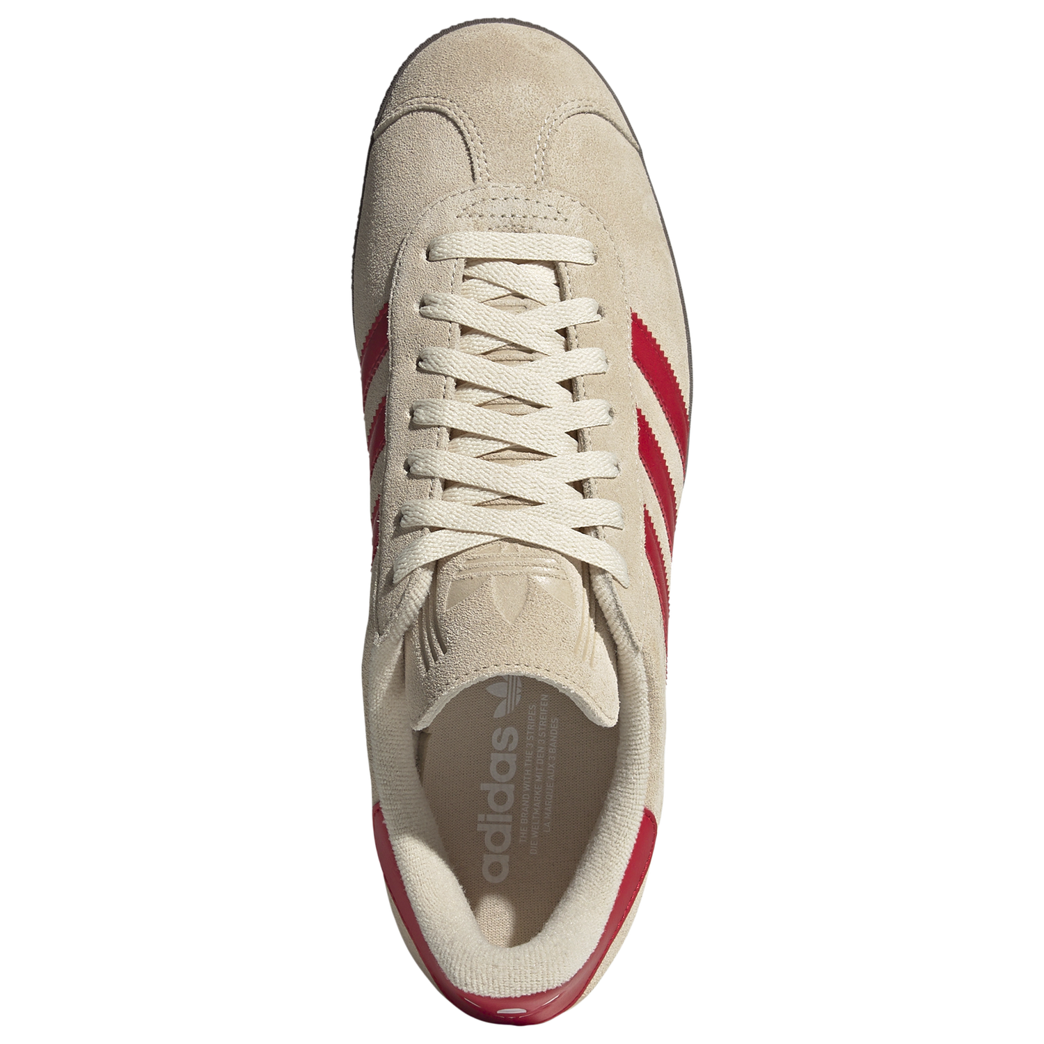 adidas Originals Gazelle - Men's - Sand Strata/Better Scarlet/White