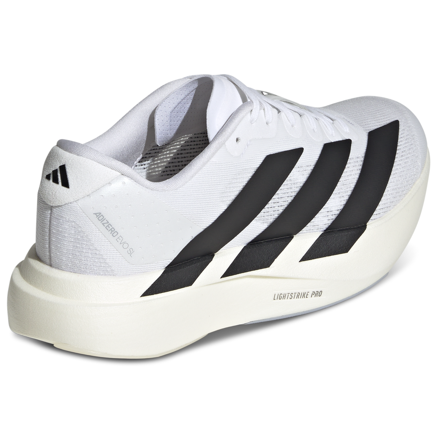 adidas Adizero Evo SL - Women's - White/White/Core Black