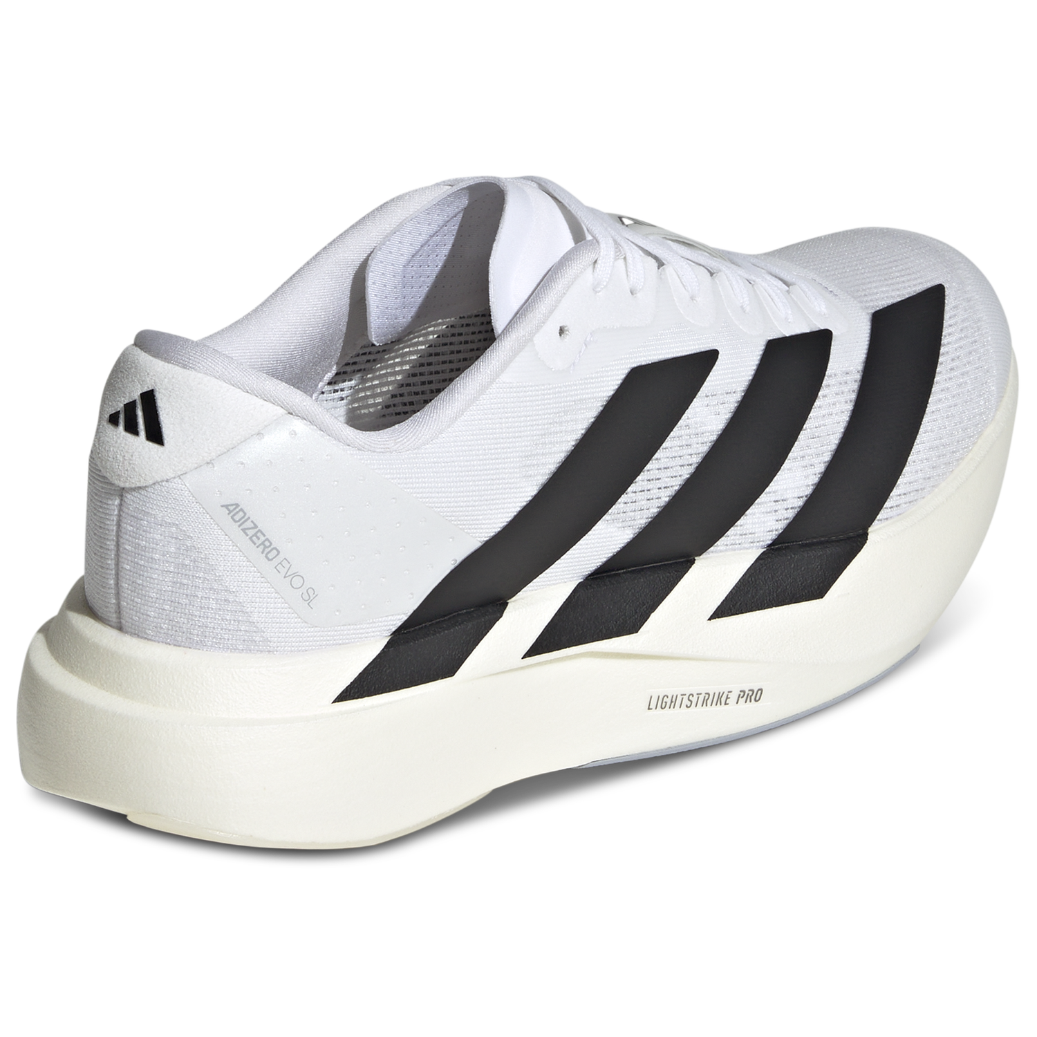 adidas Adizero Evo SL - Women's - White/White/Core Black