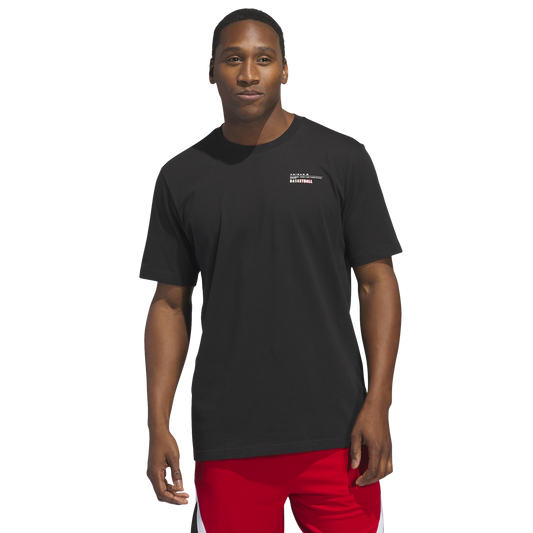 adidas Mind Trips Graphic Basketball T-Shirt - Men's - Black