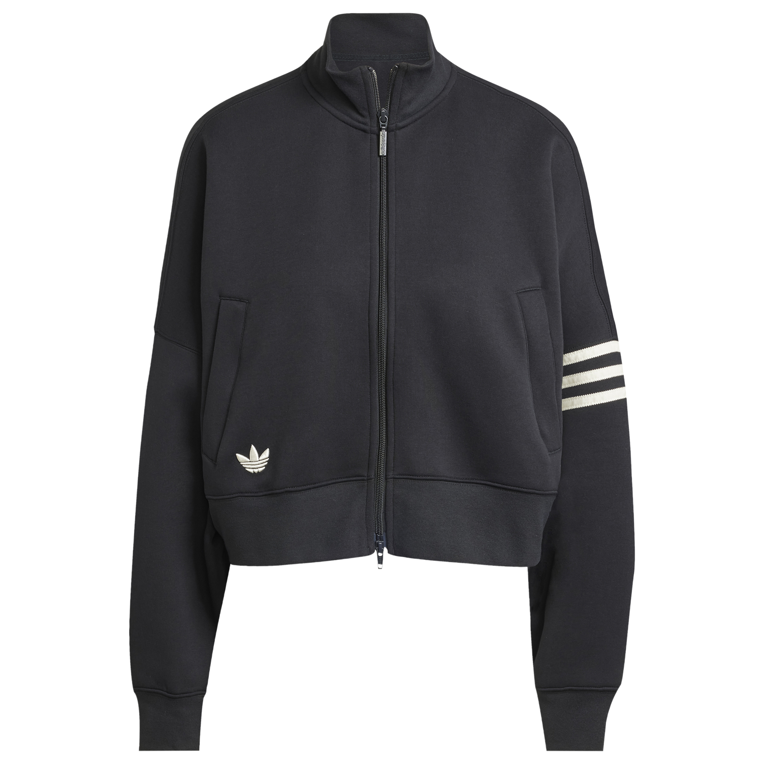 adidas Originals Neuclassic Track Top - Women's - Black/Cream White
