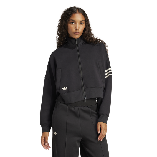 adidas Originals Neuclassic Track Top - Women's - Black/Cream White
