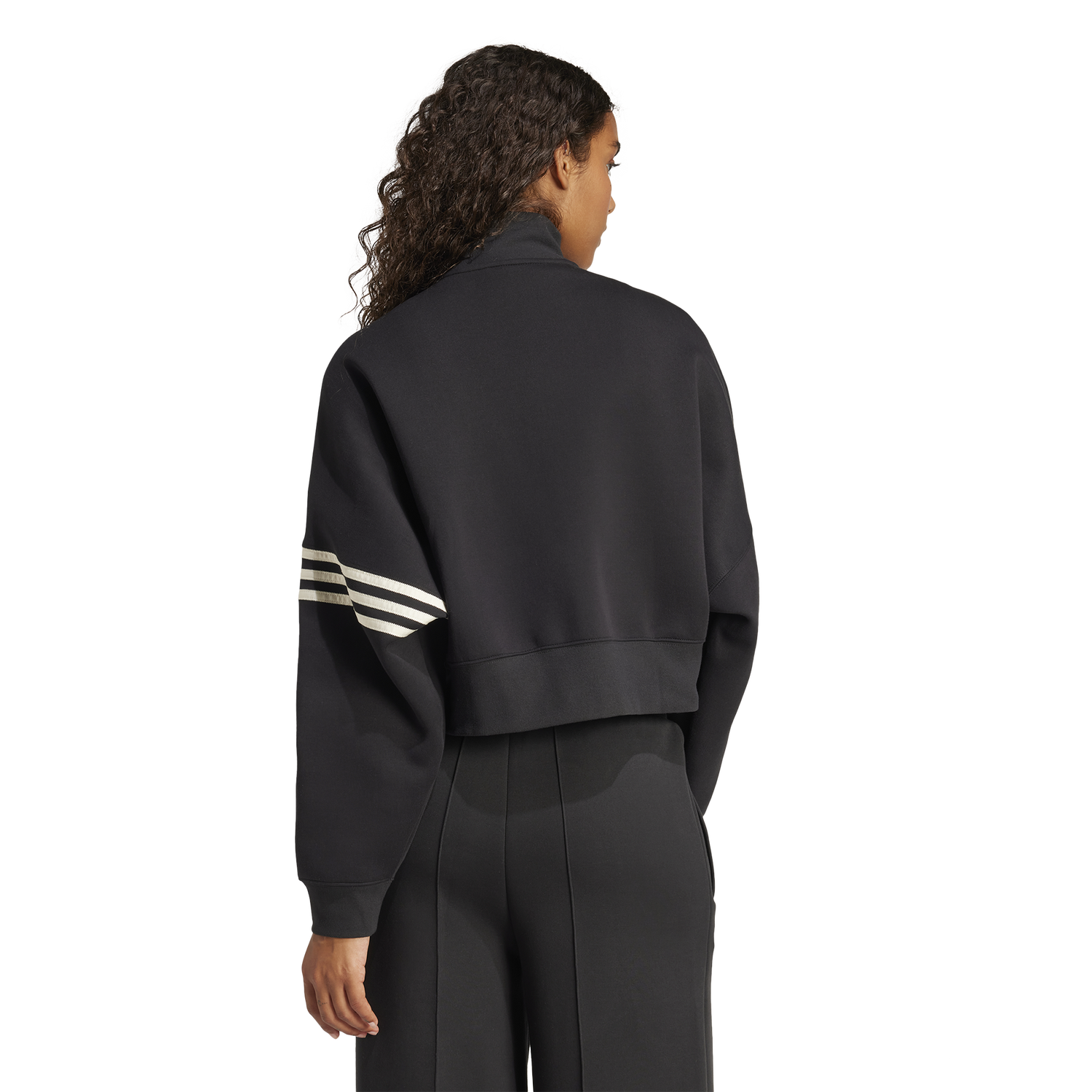 adidas Originals Neuclassic Track Top - Women's - Black/Cream White