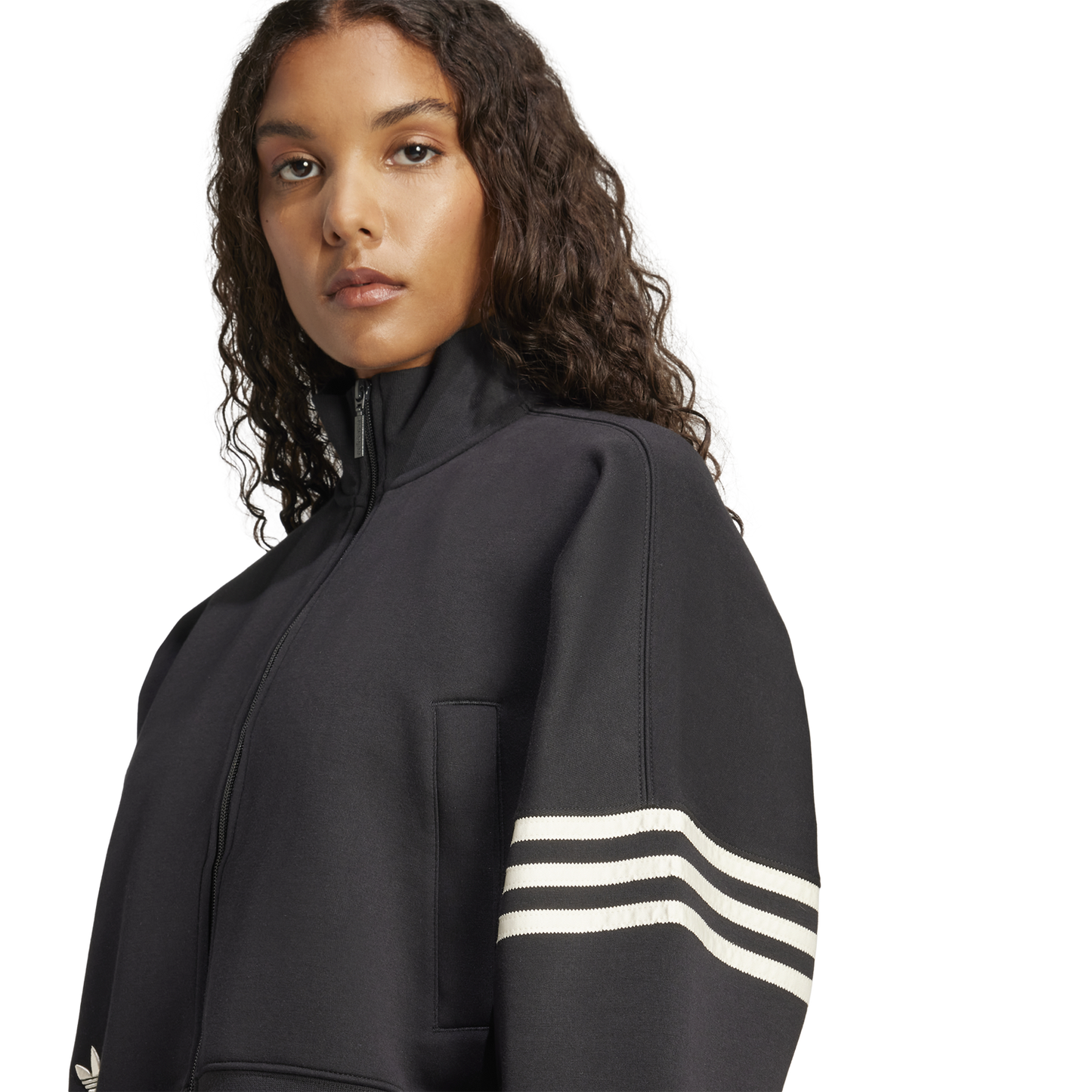 adidas Originals Neuclassic Track Top - Women's - Black/Cream White
