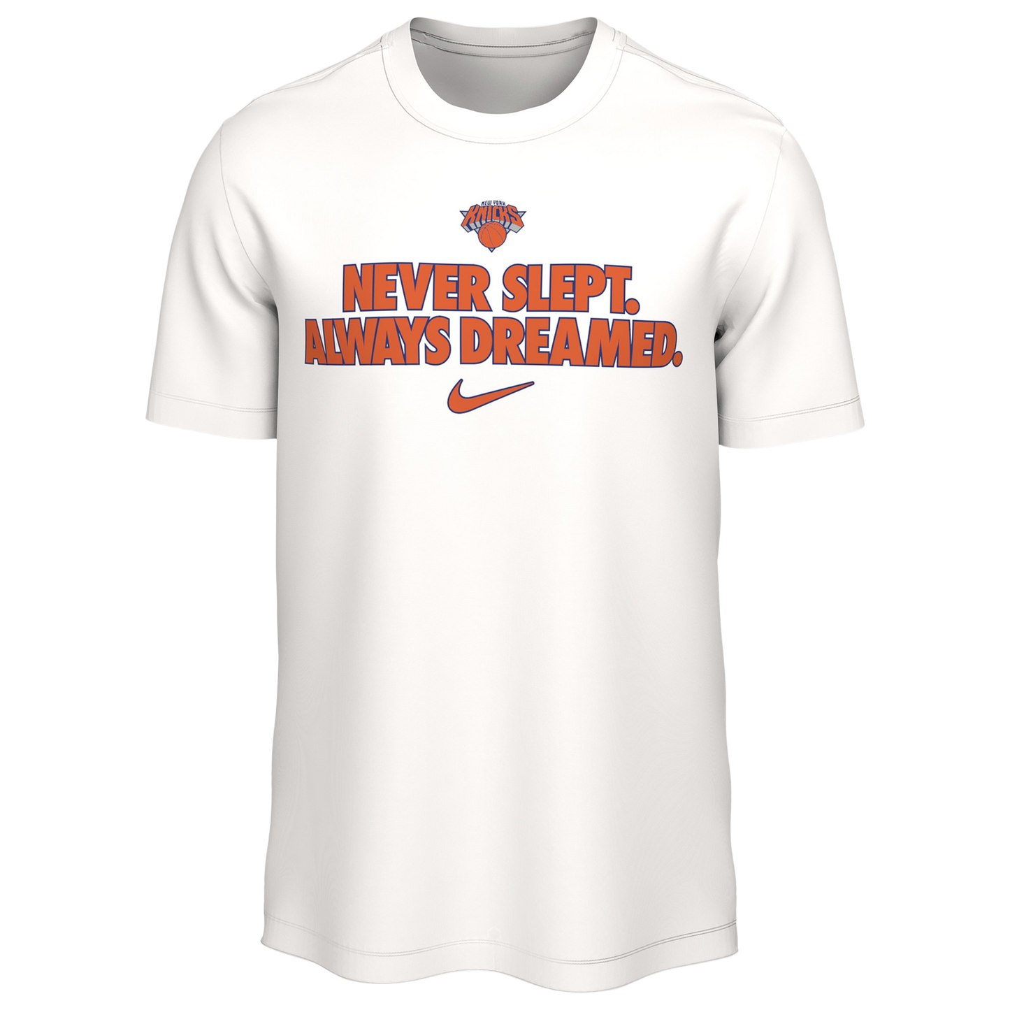 Nike Knicks Brand Voice T-Shirt  - Men's - White