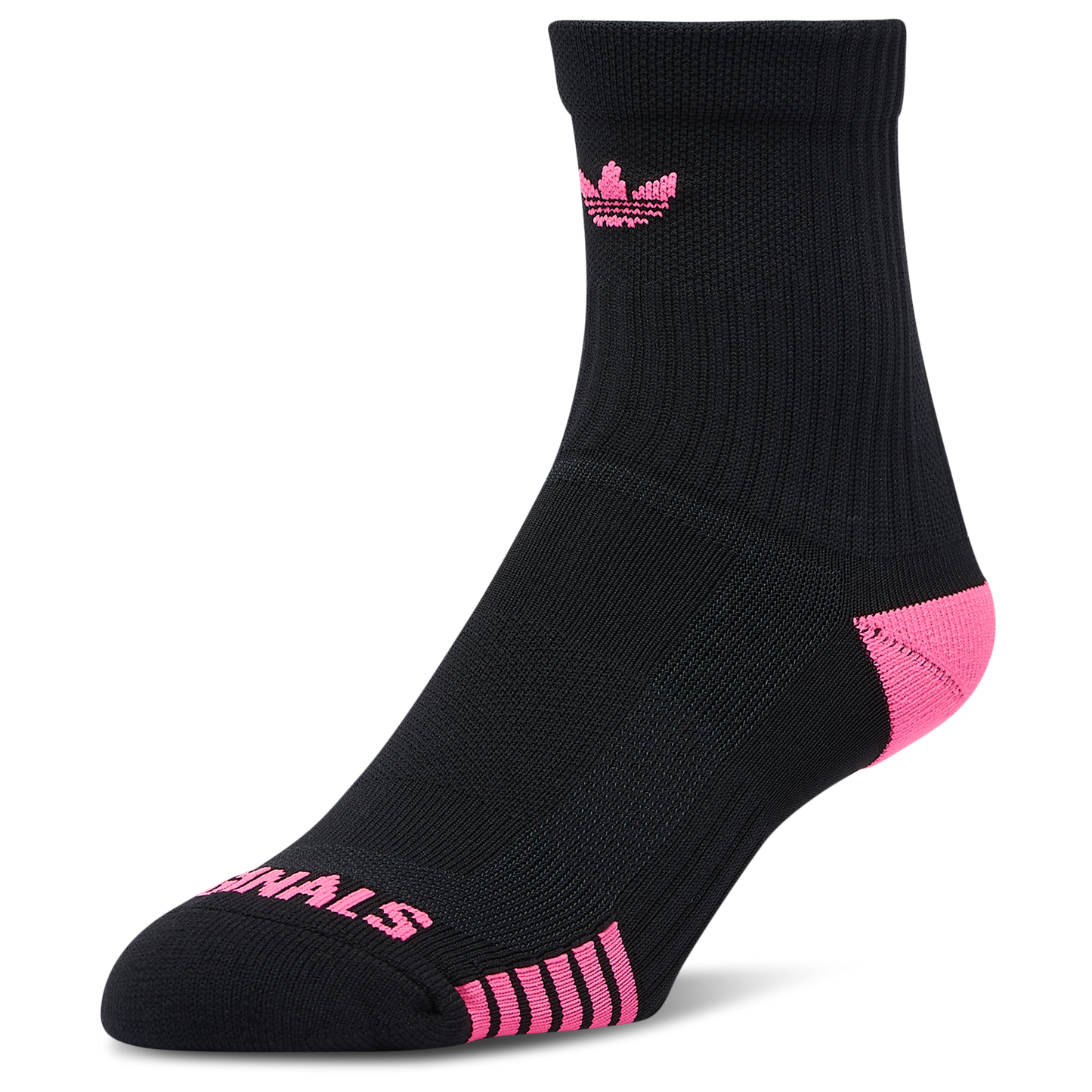 adidas Originals Trefoil 3 Pack Tech Quarter Socks - Men's - Black/Multi
