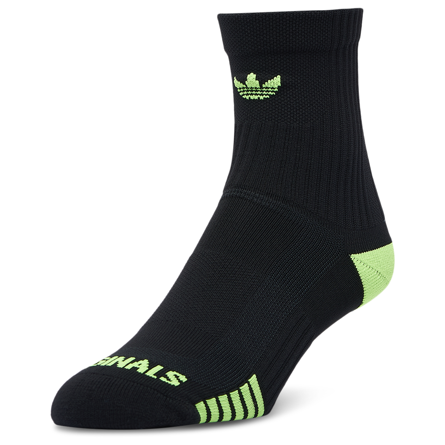 adidas Originals Trefoil 3 Pack Tech Quarter Socks - Men's - Black/Multi