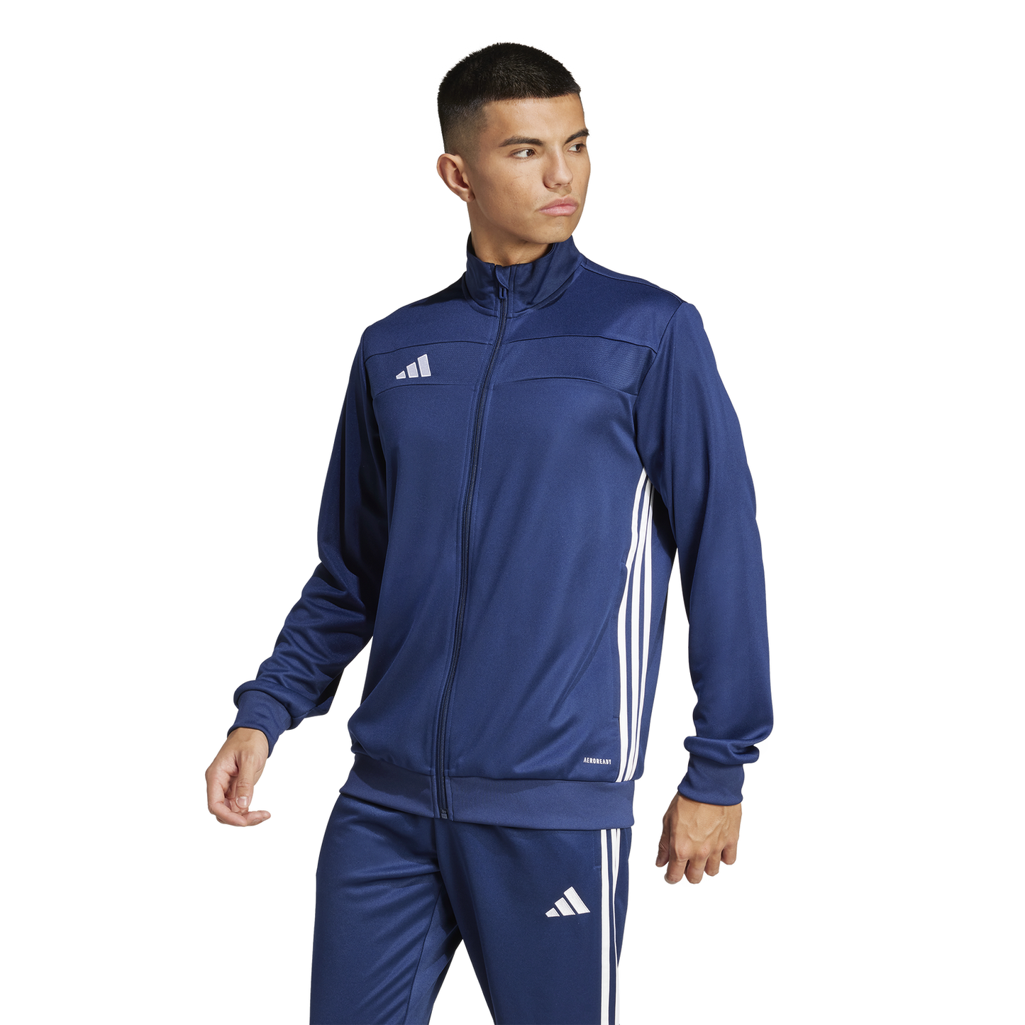 adidas Tiro 25 Essentials Training Jacket - Men's - Team Navy Blue/White