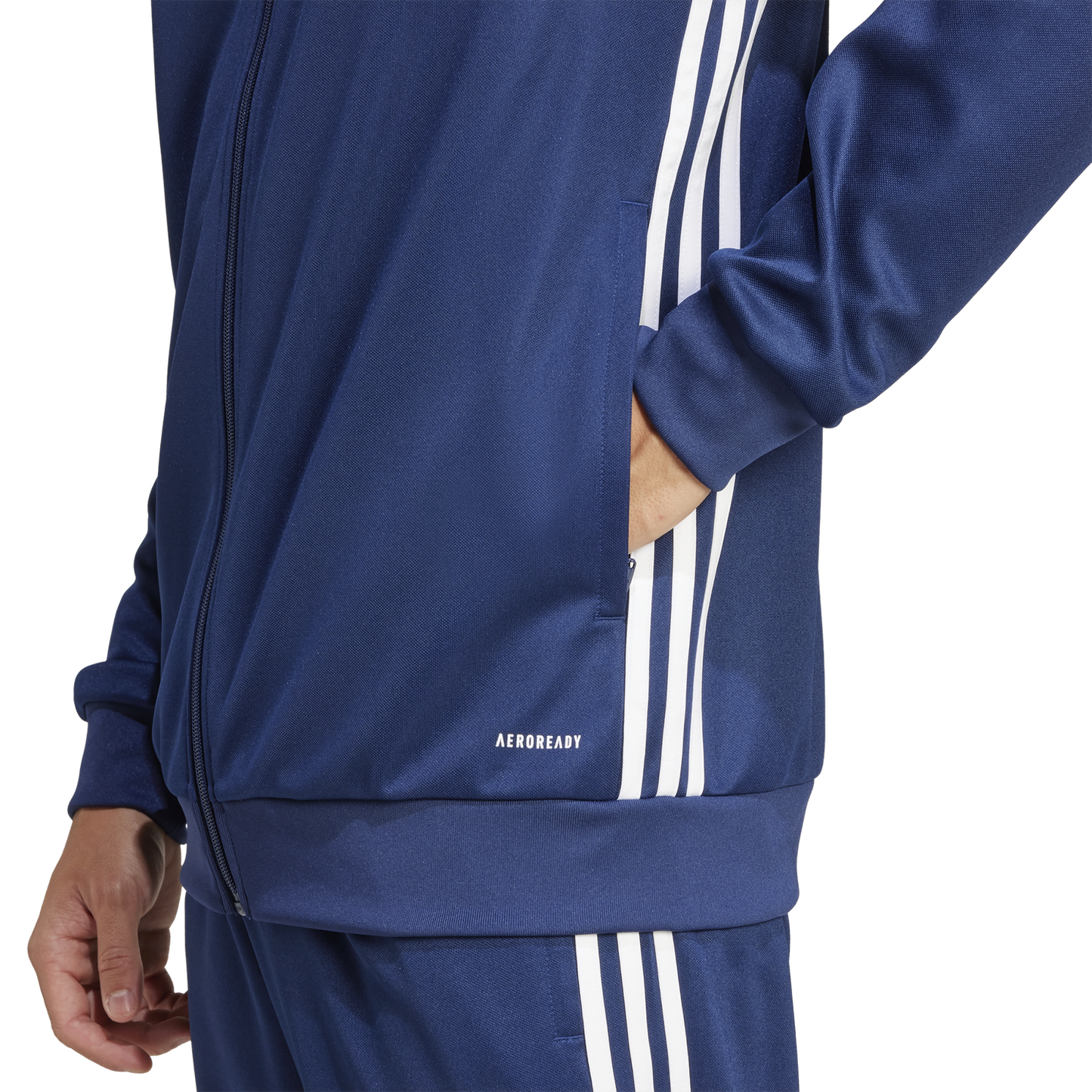 adidas Tiro 25 Essentials Training Jacket - Men's - Team Navy Blue/White