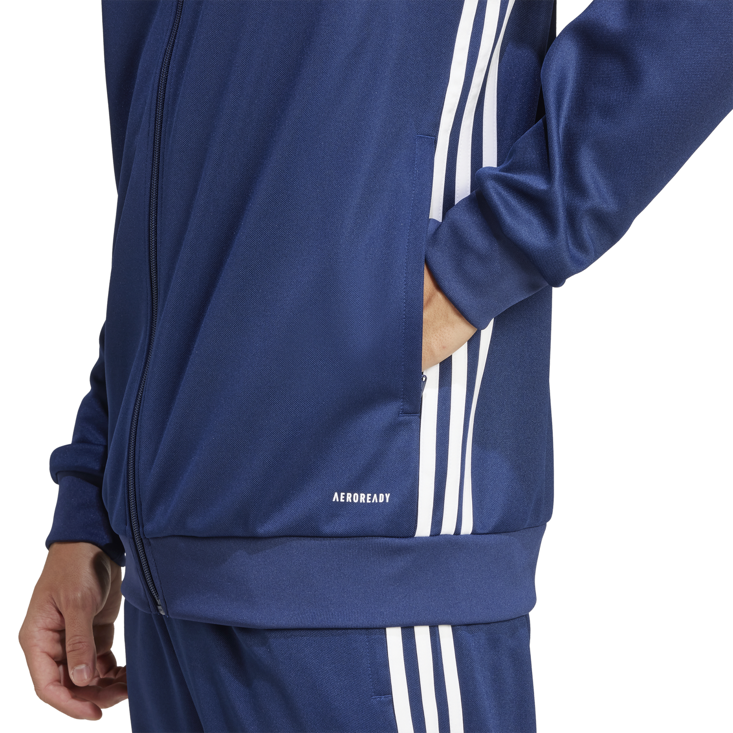 adidas Tiro 25 Essentials Training Jacket - Men's - Team Navy Blue/White