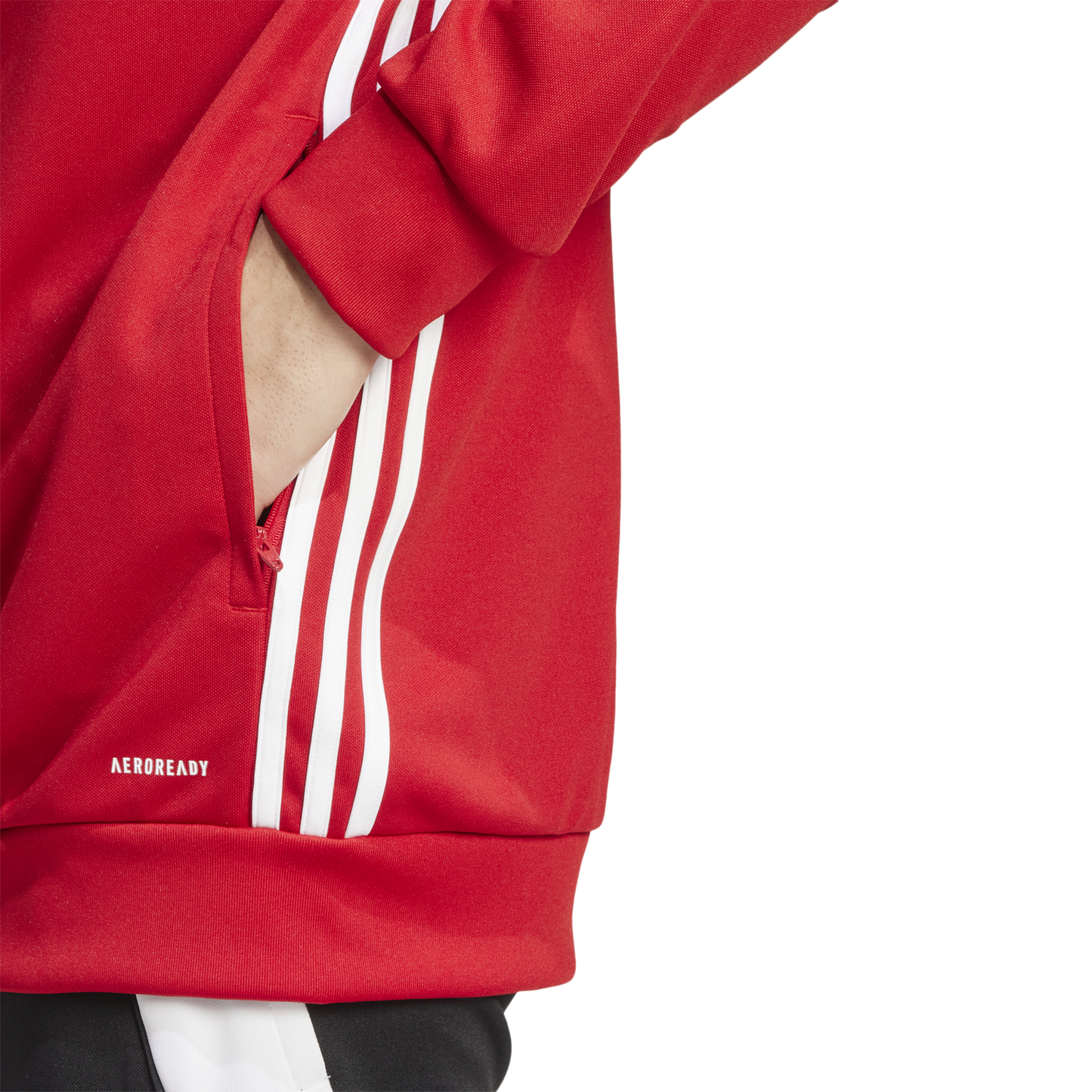 adidas Tiro 25 Essentials Training Jacket - Men's - Team Power Red/White