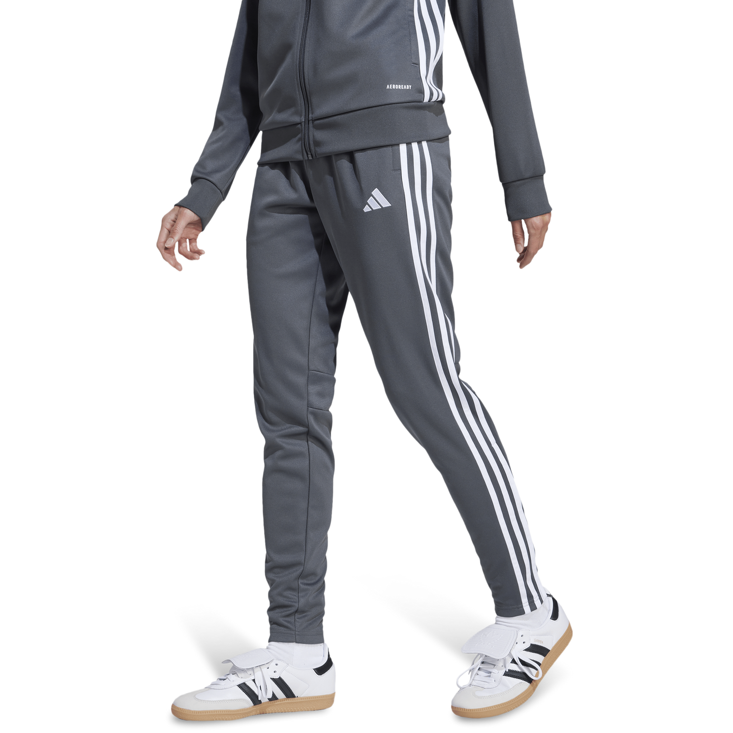 adidas Tiro 25 Essentials Training Pants - Women's - Grey/White