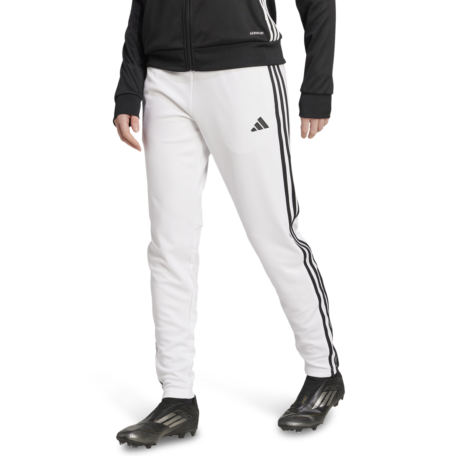 adidas Tiro 25 Essentials Training Pants - Women's - White/Black