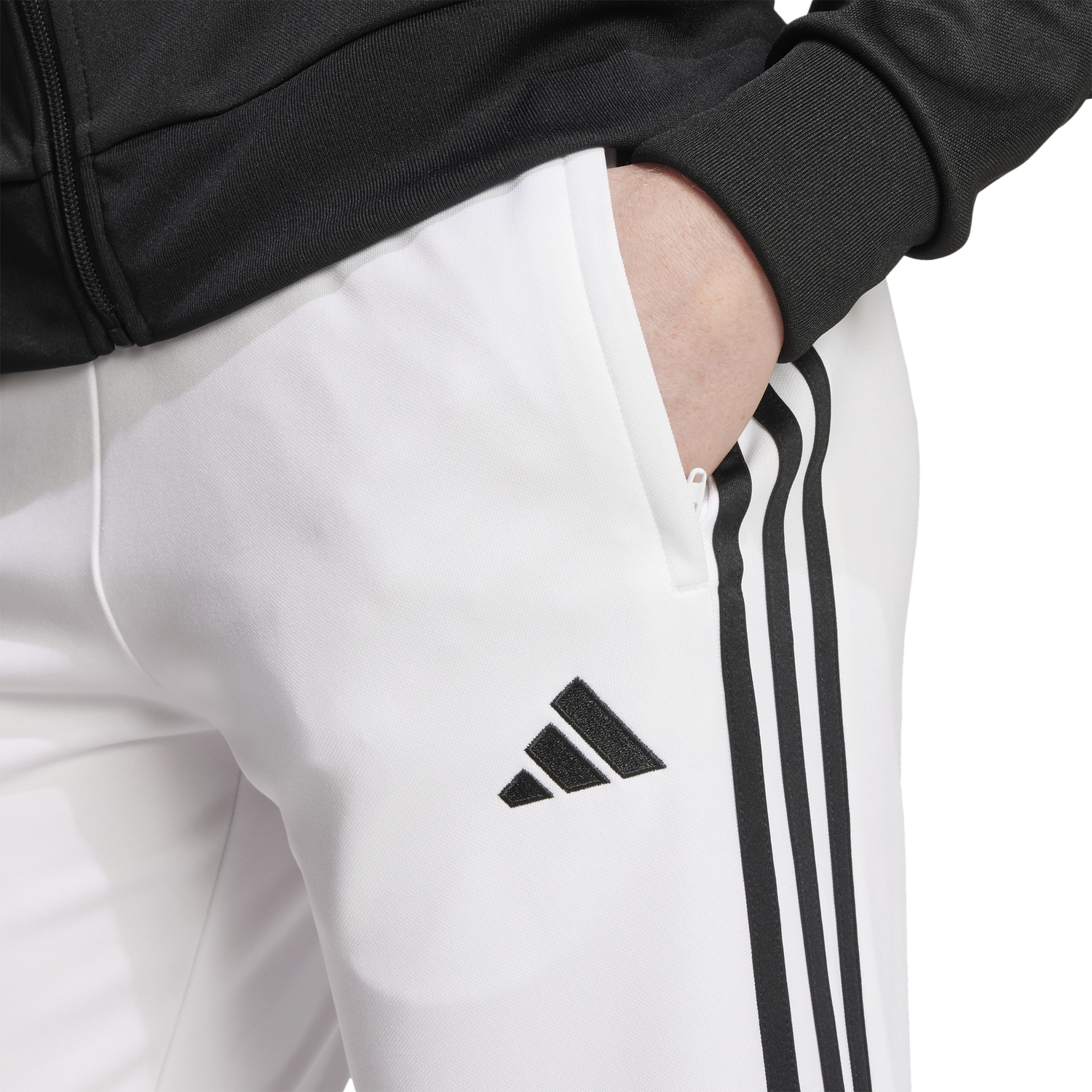 adidas Tiro 25 Essentials Training Pants - Women's - White/Black