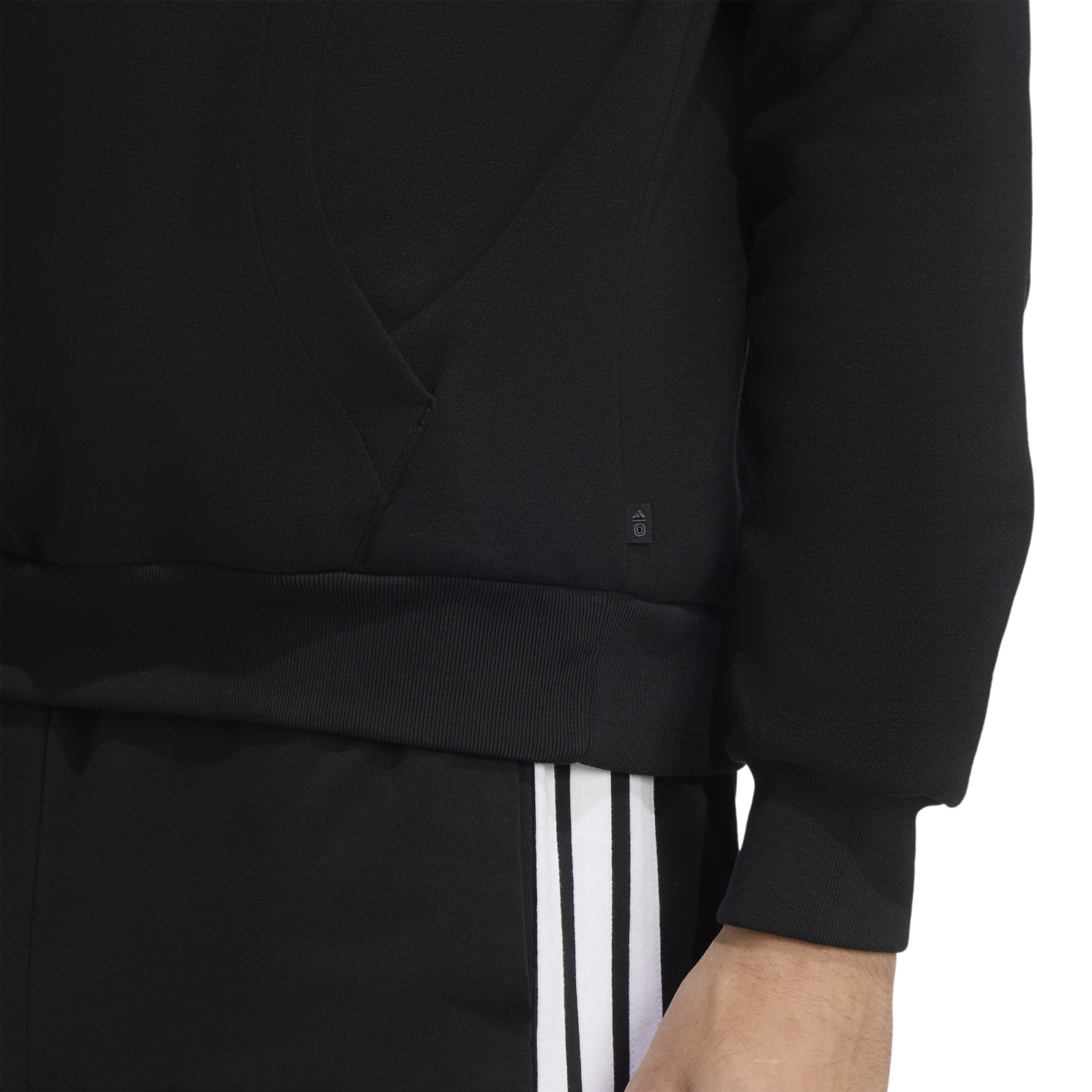 adidas Overtime Hoodie - Men's - Black/Purple
