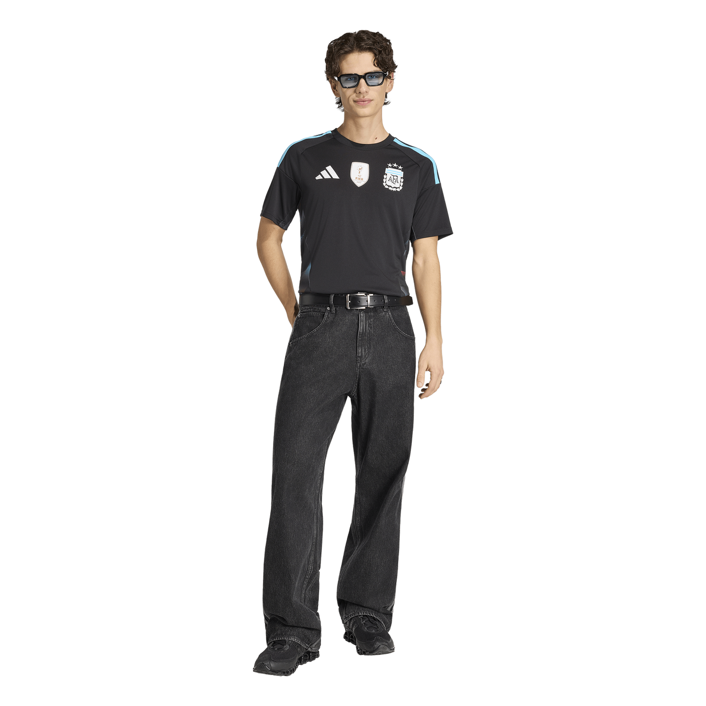 adidas Argentina 26 Home Goalkeeper Jersey - Men's - Black