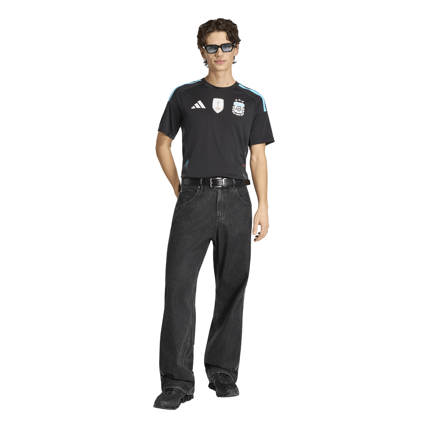 adidas Argentina 26 Home Goalkeeper Jersey - Men's - Black