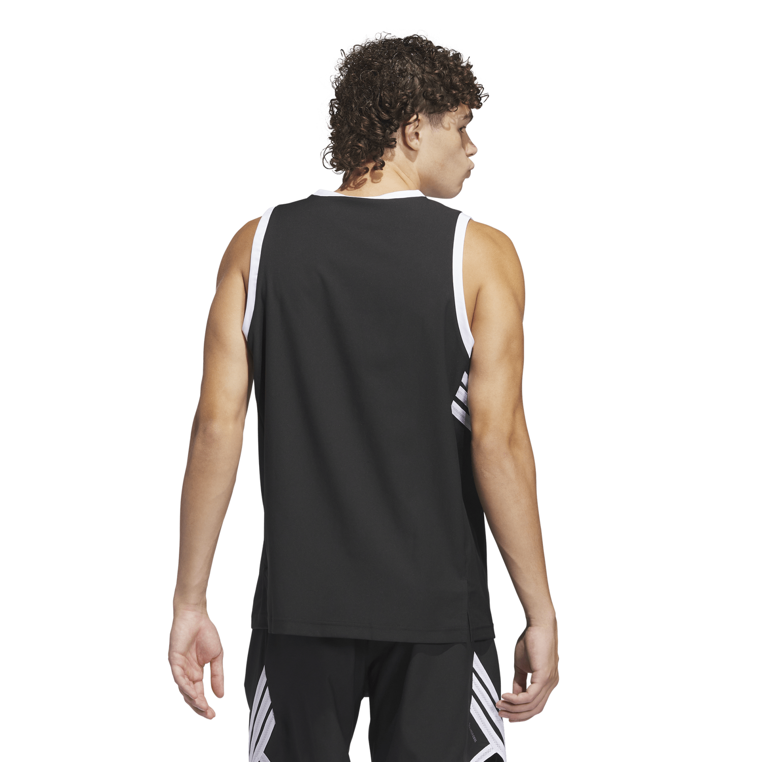 adidas CrazyLite Basketball Jersey - Men's - Black/White