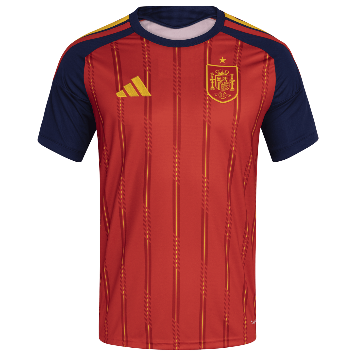 adidas Spain 26 Home Replica Jersey - Men's - Red/Navy