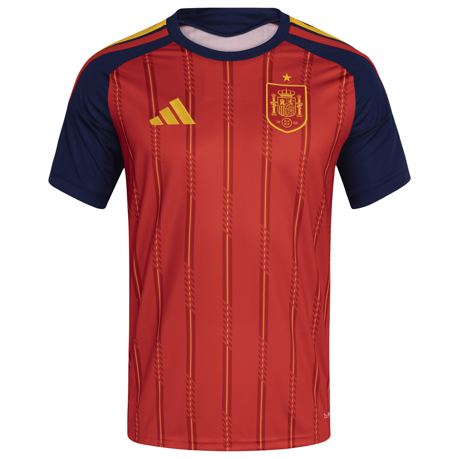 adidas Spain 26 Home Replica Jersey - Men's - Red/Navy