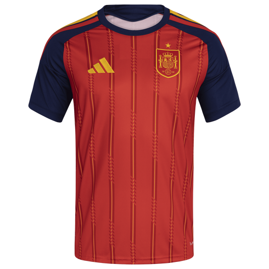 adidas Spain 26 Home Replica Jersey - Men's - Red/Navy