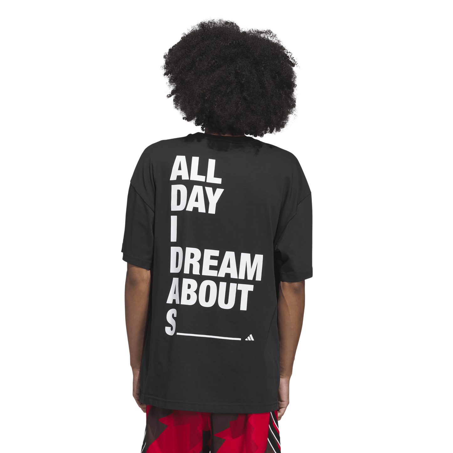 adidas All Day I Dream About T-Shirt - Men's - Black/White