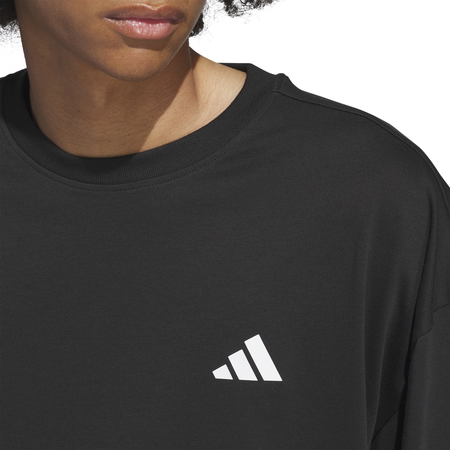 adidas All Day I Dream About T-Shirt - Men's - Black/White