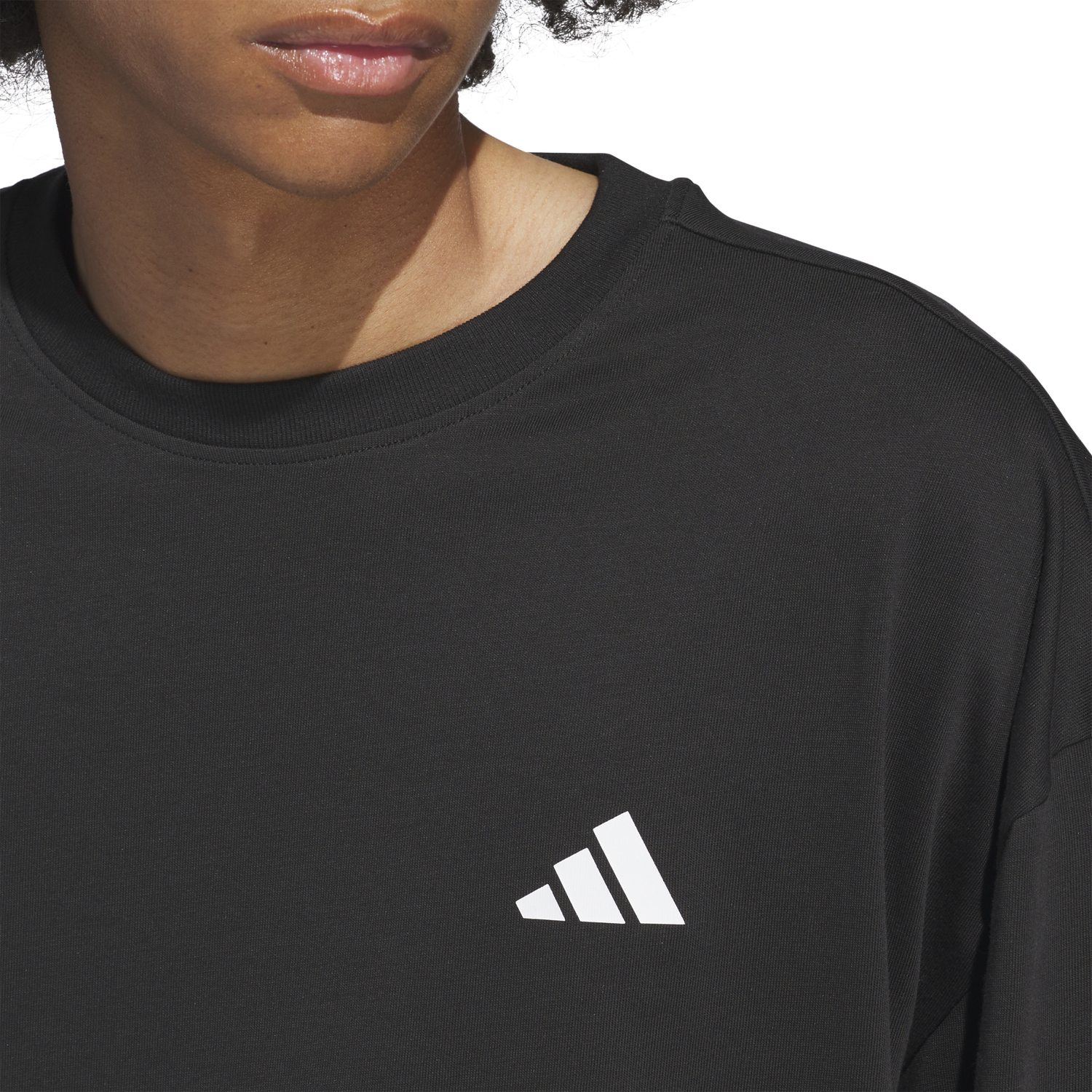 adidas All Day I Dream About T-Shirt - Men's - Black/White