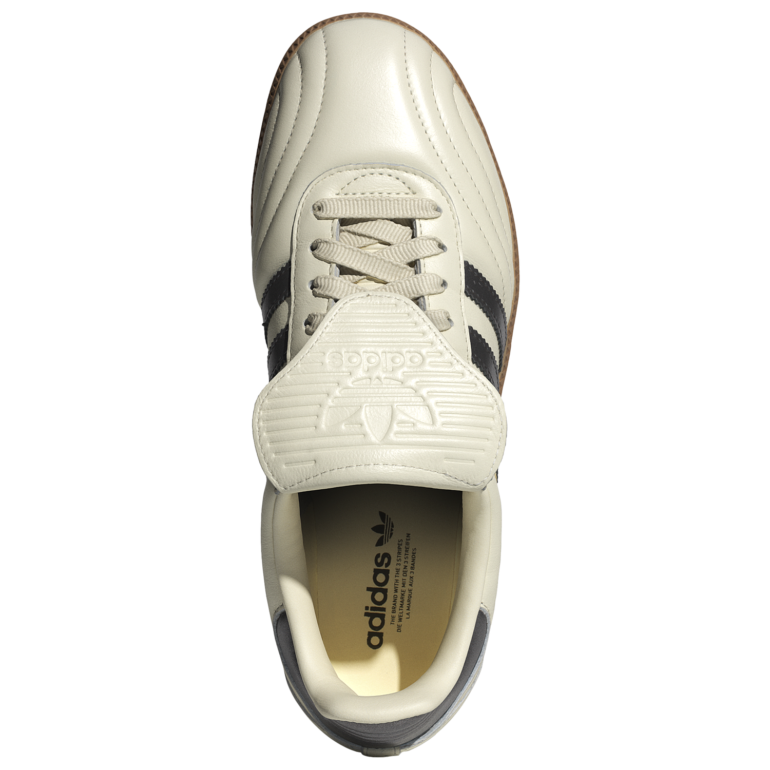 adidas Originals Samba Long Tongue - Women's - Cream White/Core Black