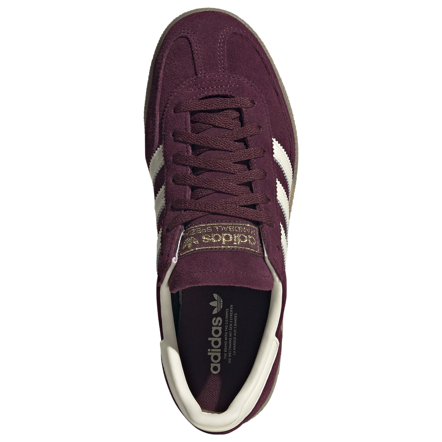 adidas Originals Handball Spezial - Women's - Maroon/Cream White/Gold Metallic
