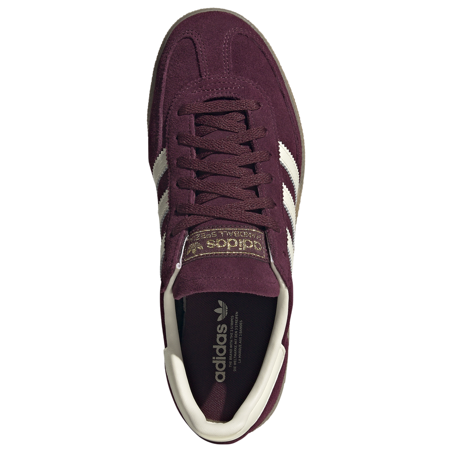adidas Originals Handball Spezial - Women's - Maroon/Cream White/Gold Metallic