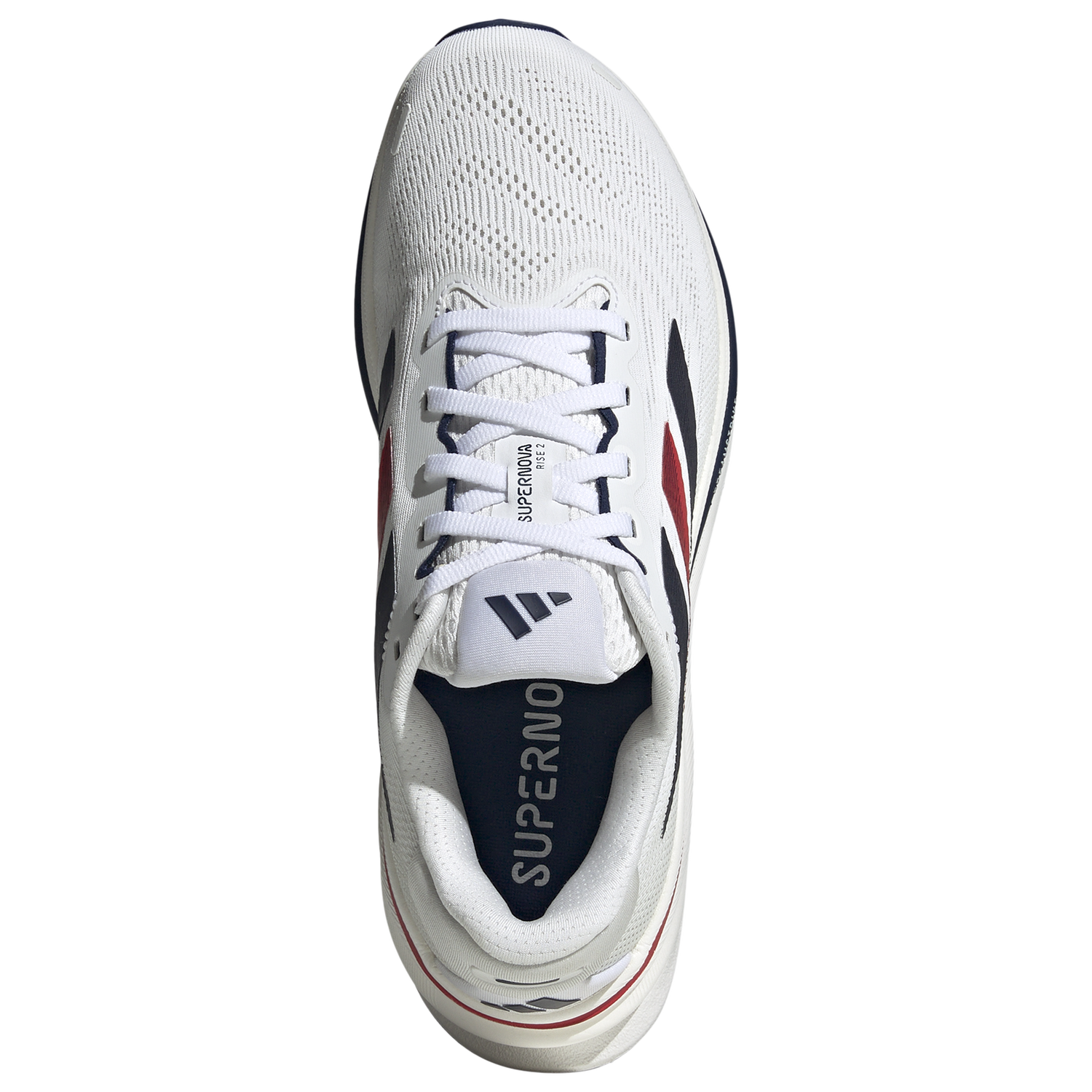 adidas Supernova Rise 2 - Women's - White/Dark Blue/Pure Ruby