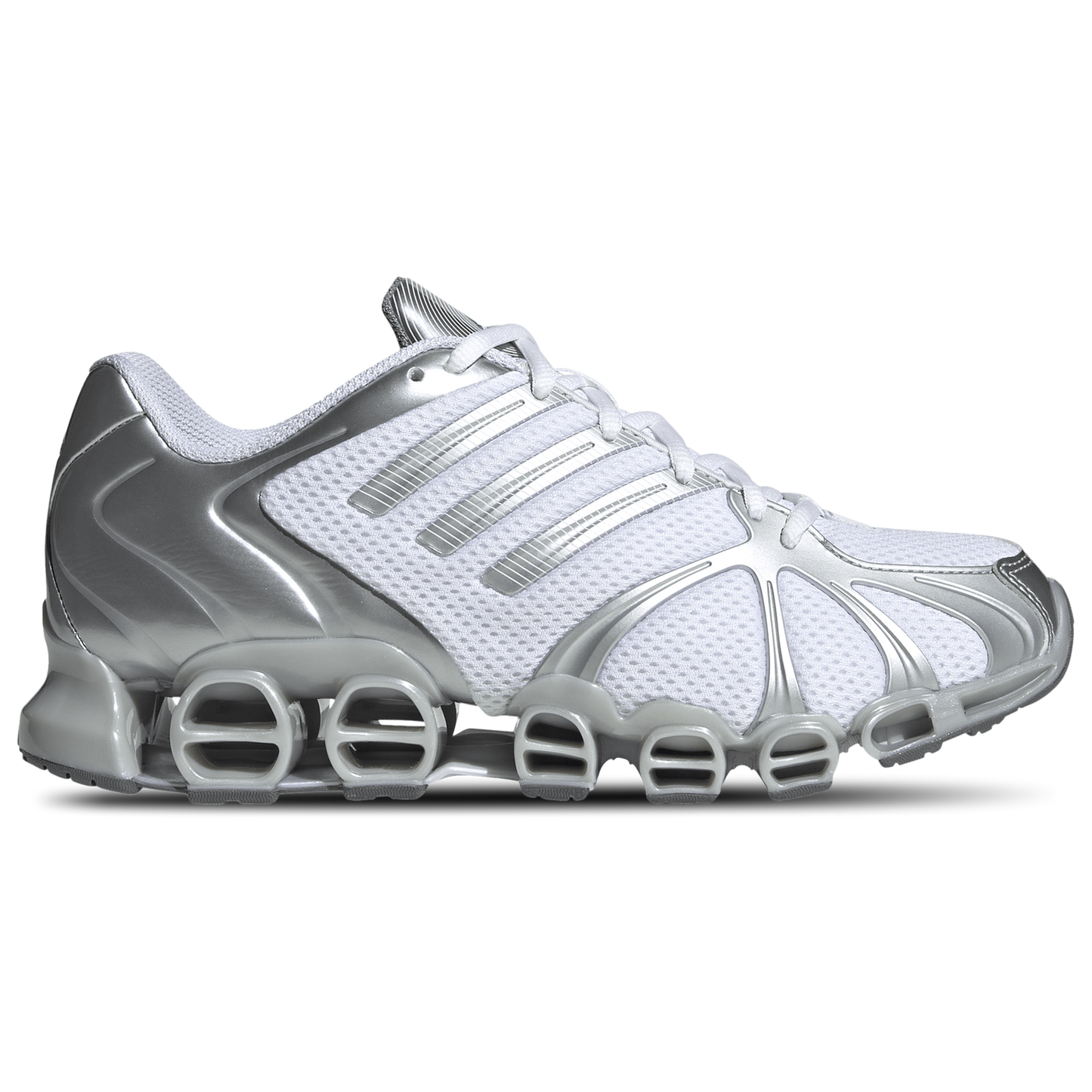 adidas Originals Megaride Ghostride - Women's - White/Silver Metallic