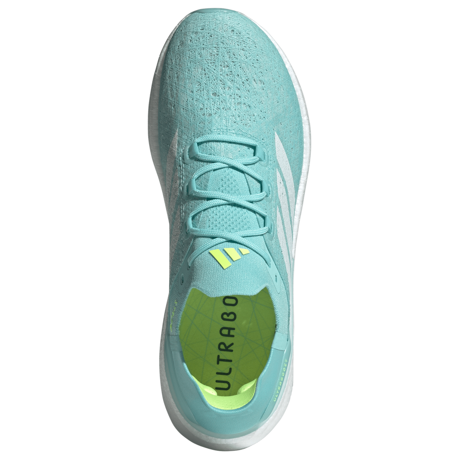 adidas Ultraboost 5 Strung - Men's - Flash Aqua/White