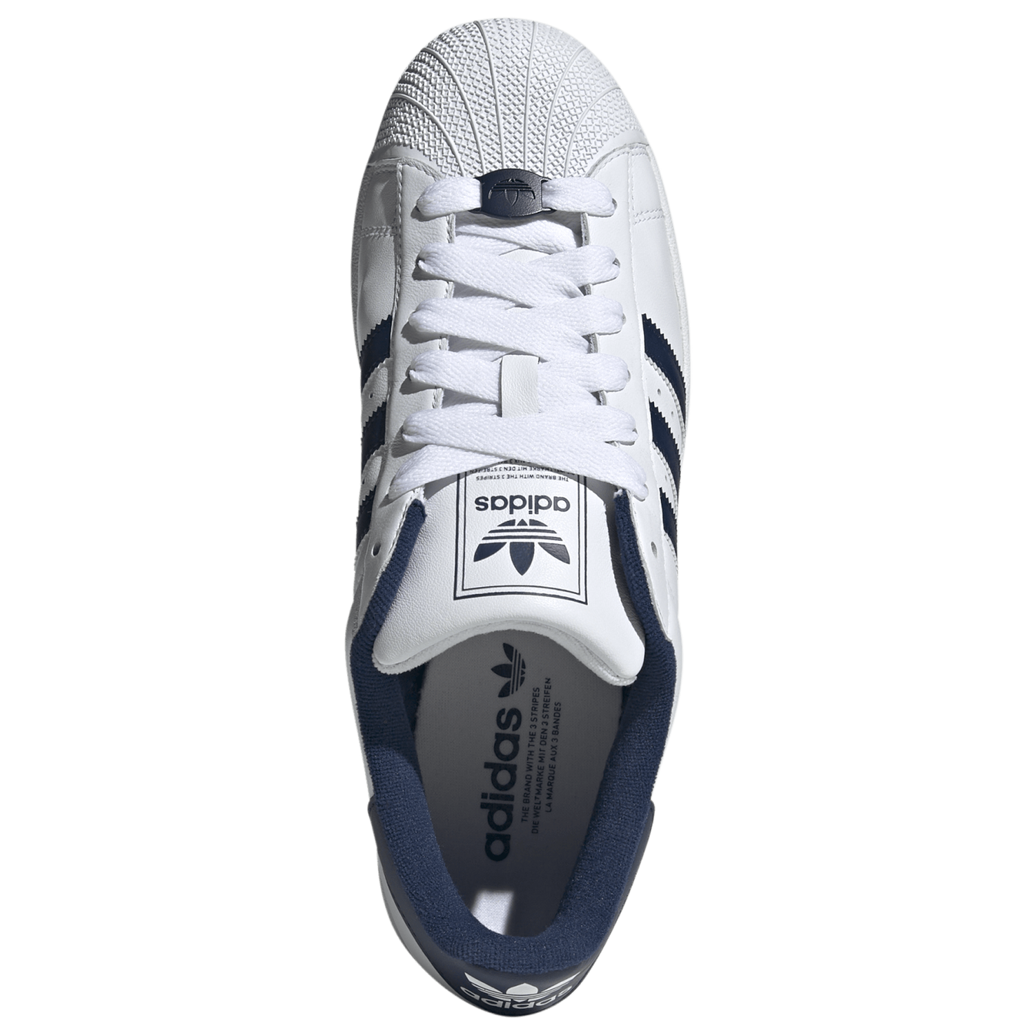 adidas Originals Superstar II - Men's - White/Navy