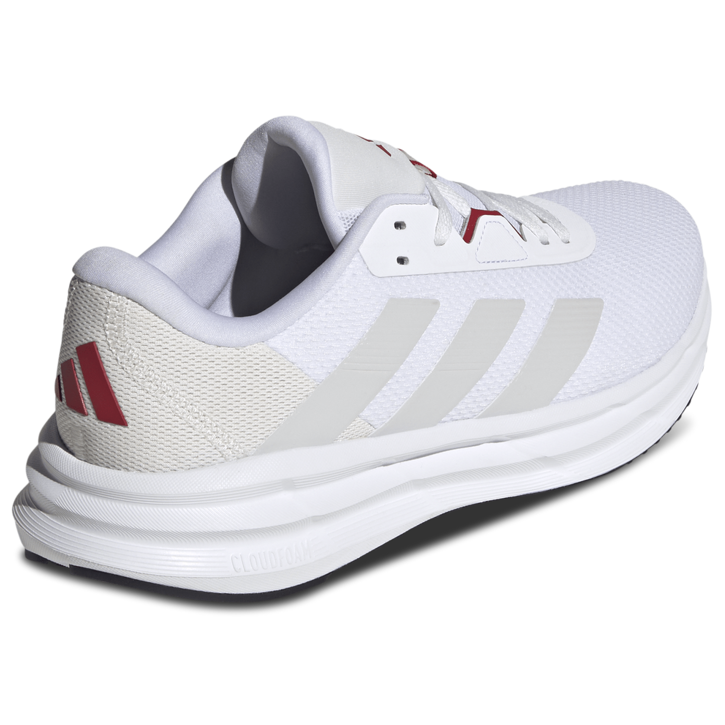 adidas Galaxy 7 - Men's - White/Grey One/Power Red