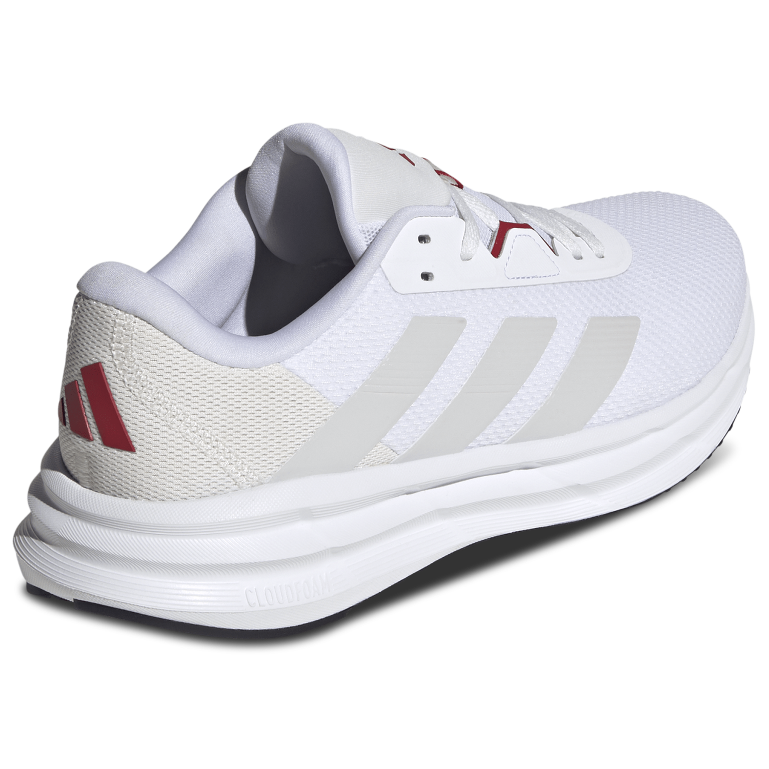 adidas Galaxy 7 - Men's - White/Grey One/Power Red