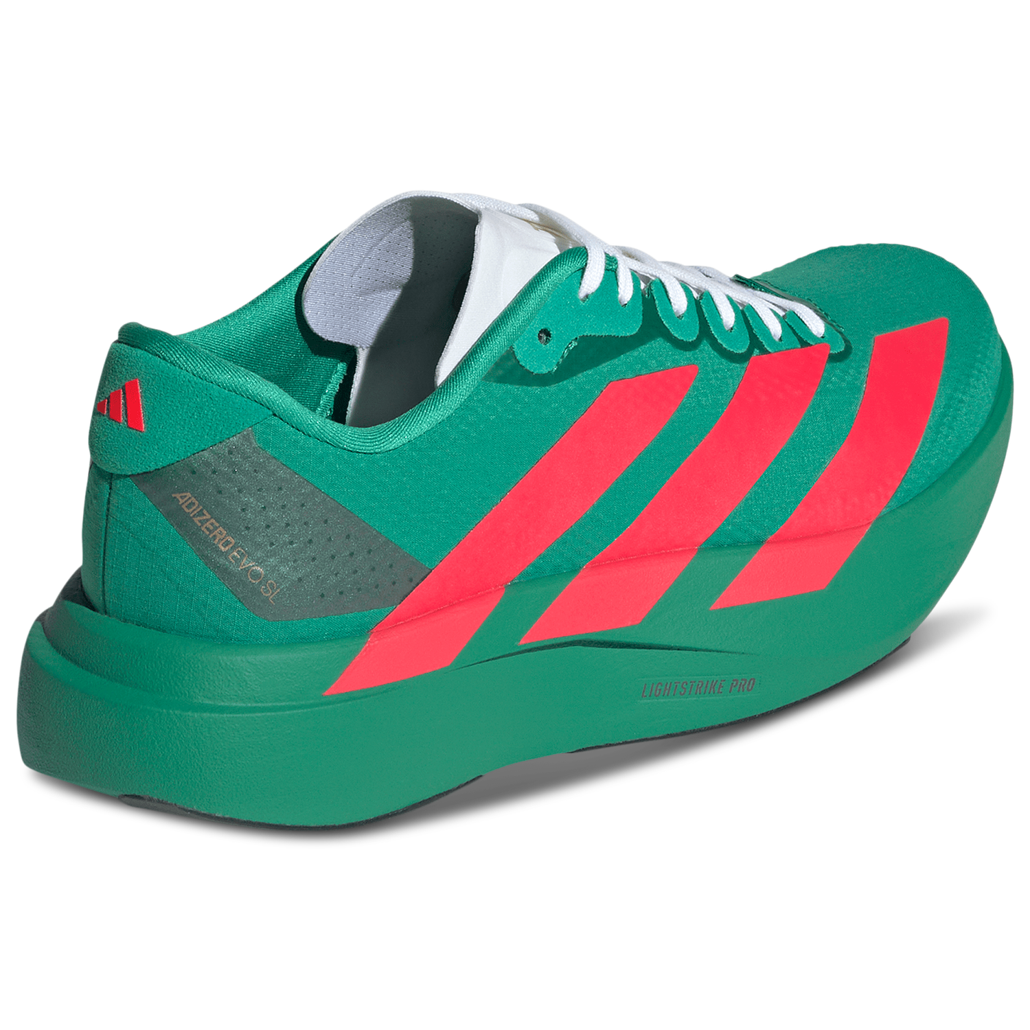 adidas Adizero Evo SL - Women's - Court Green/Lucid Red/Ftwr White
