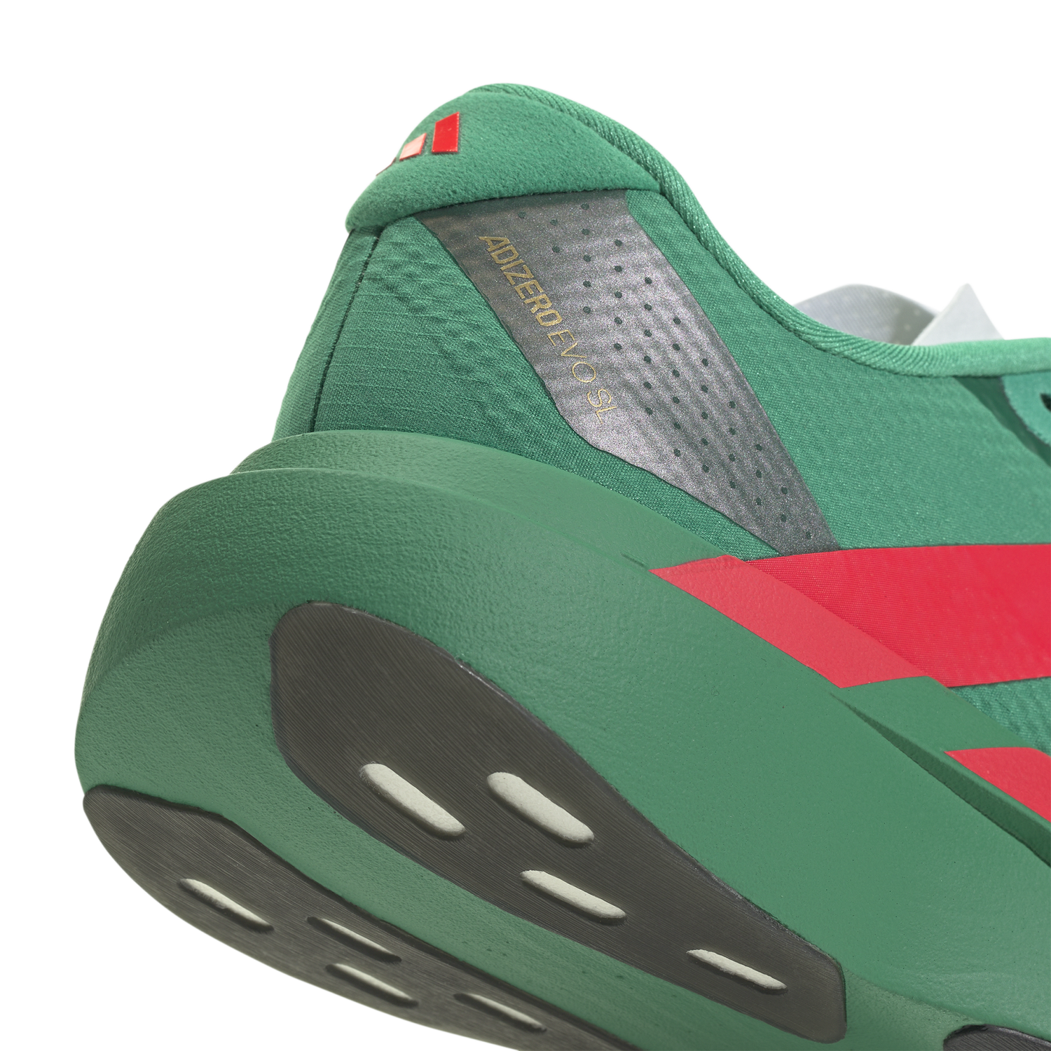 adidas Adizero Evo SL - Women's - Court Green/Lucid Red/Ftwr White