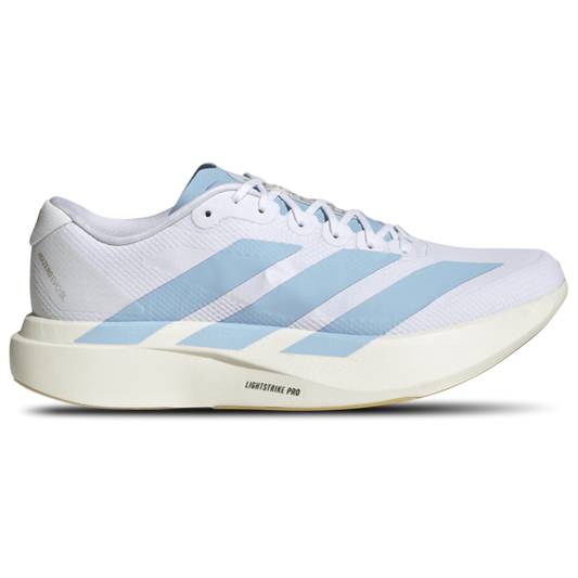 adidas Adizero Evo SL Woven - Men's - Clear Blue/Matte Gold/Footwear White