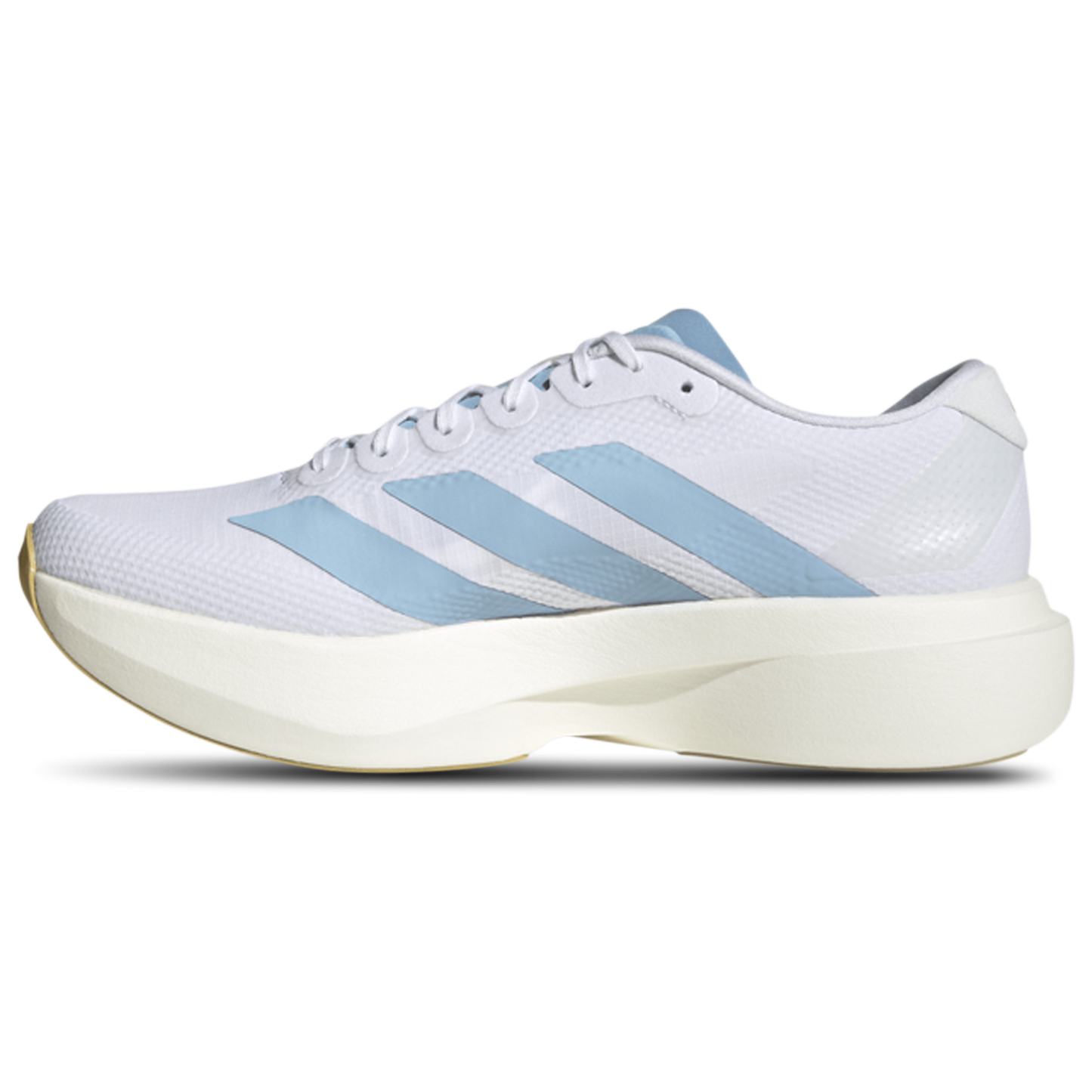 adidas Adizero Evo SL Woven - Men's - Clear Blue/Matte Gold/Footwear White