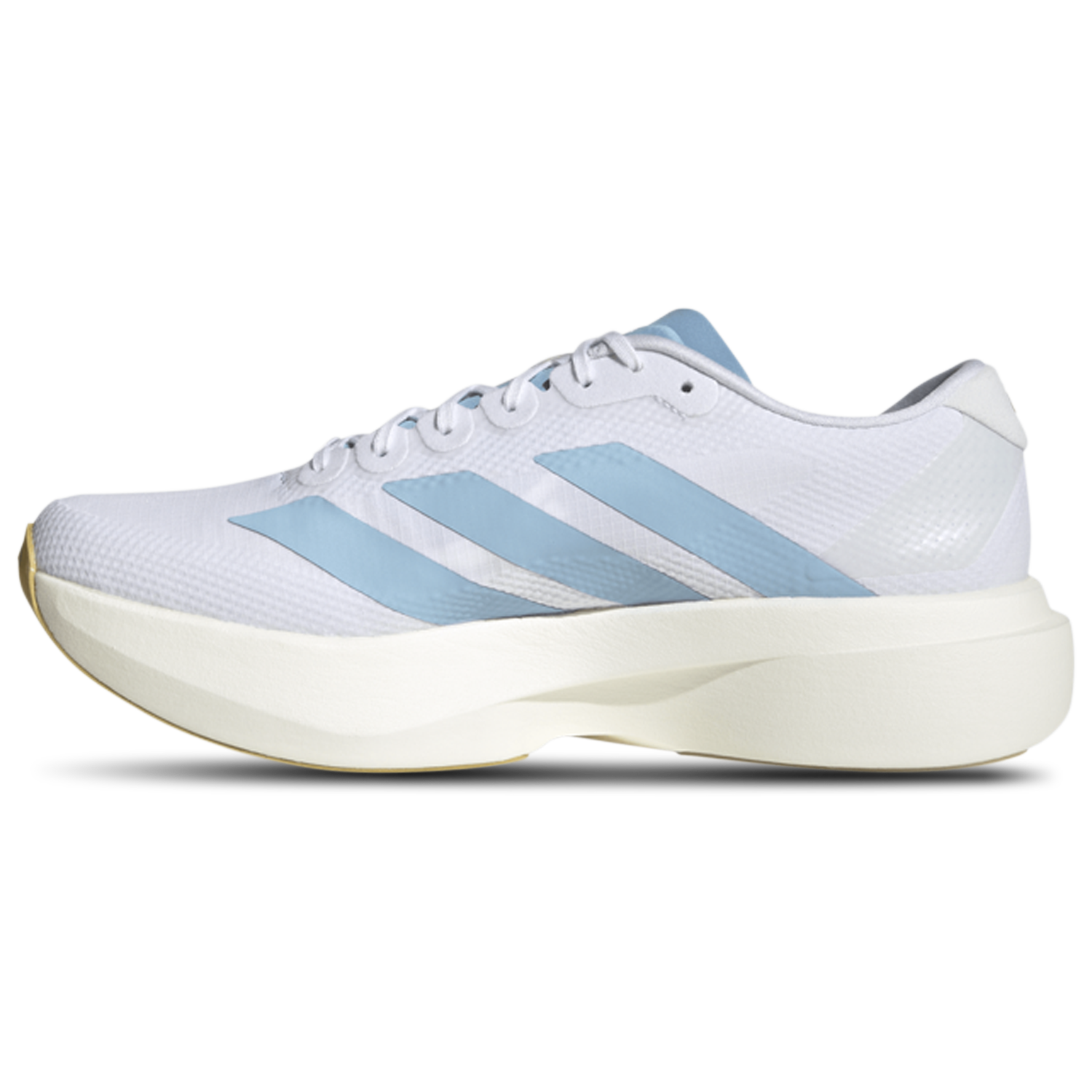 adidas Adizero Evo SL Woven - Men's - Clear Blue/Matte Gold/Footwear White