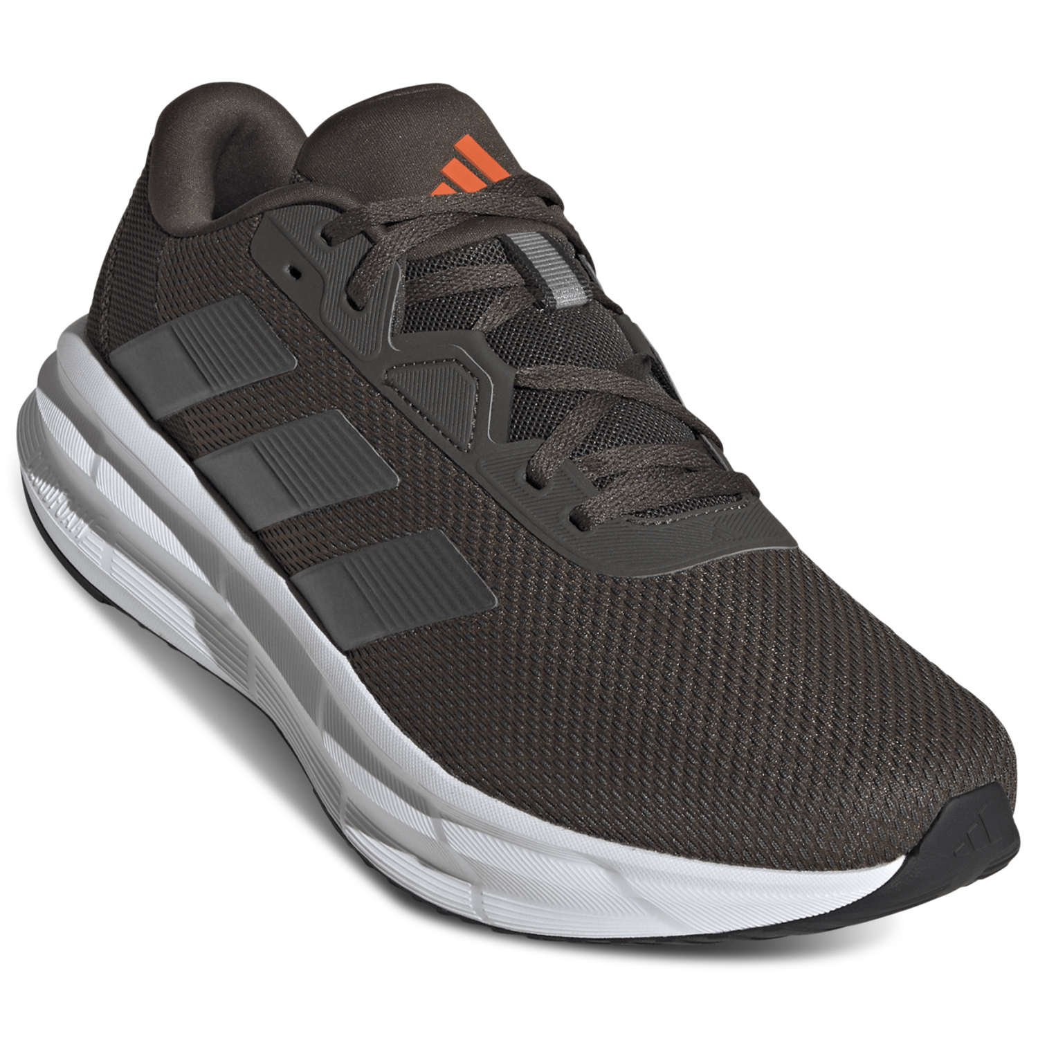 adidas Galaxy 7 - Men's - Shadow Olive/Iron Metallic/White