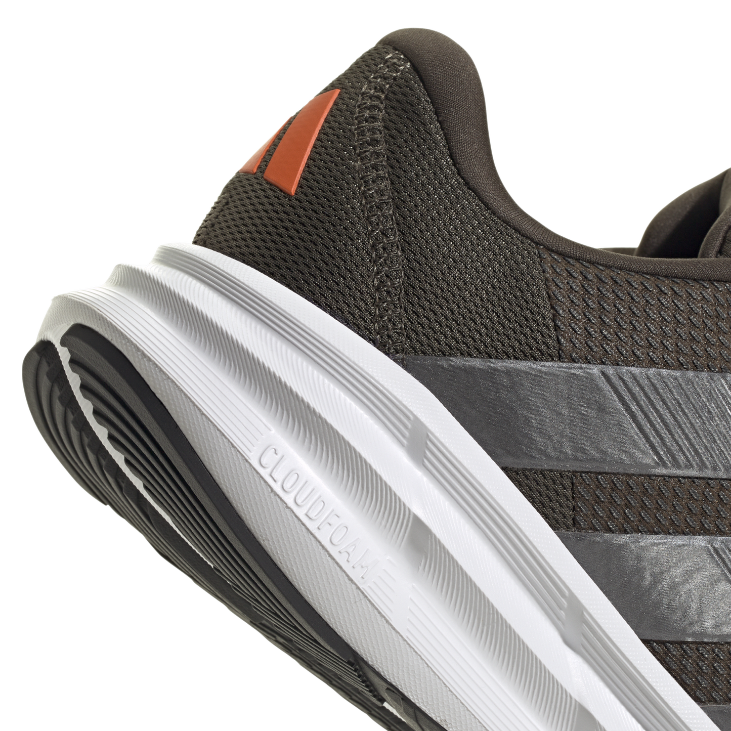 adidas Galaxy 7 - Men's - Shadow Olive/Iron Metallic/White