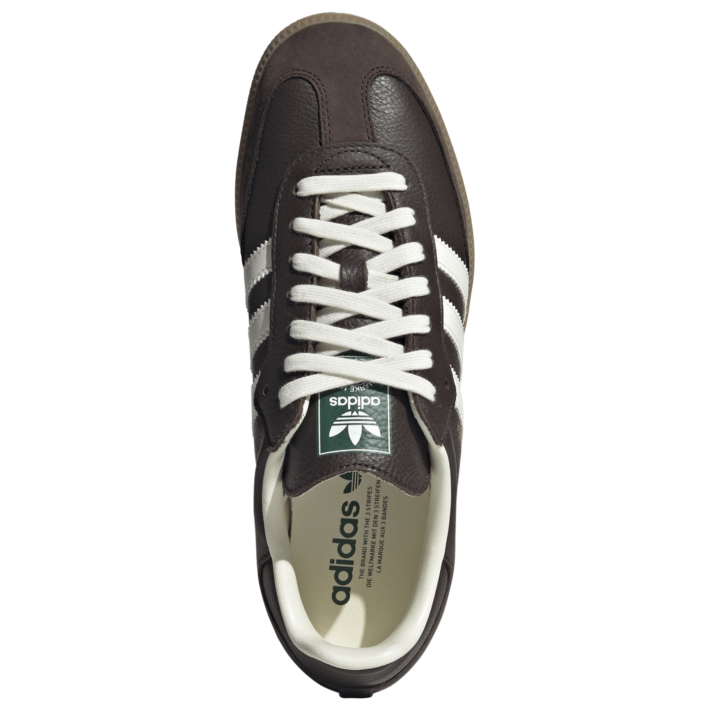 adidas Originals Samba - Men's - Dark Brown/Off White