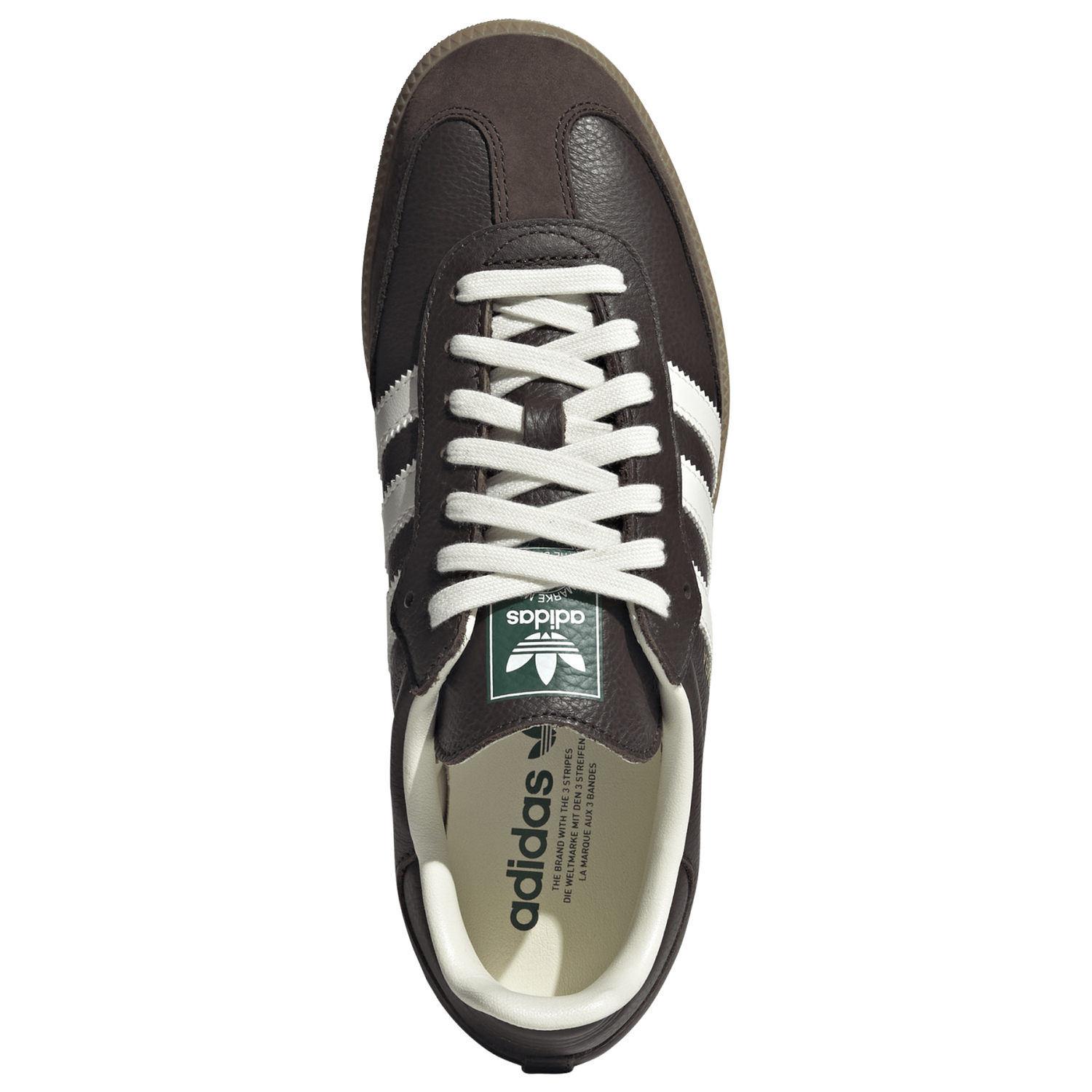 adidas Originals Samba - Men's - Dark Brown/Off White