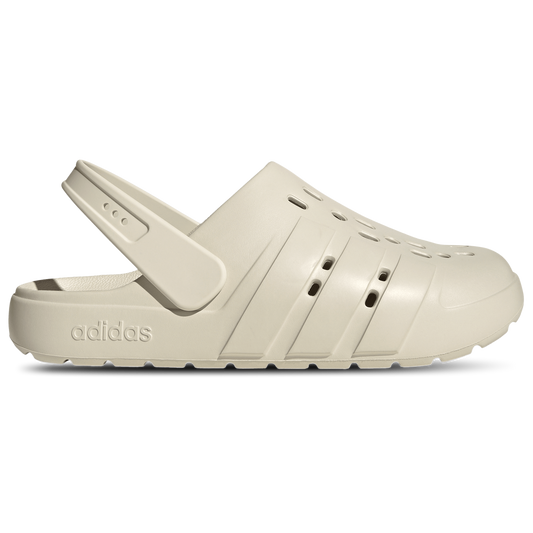 adidas Adilette Clogs - Men's - Alumina/Alumina