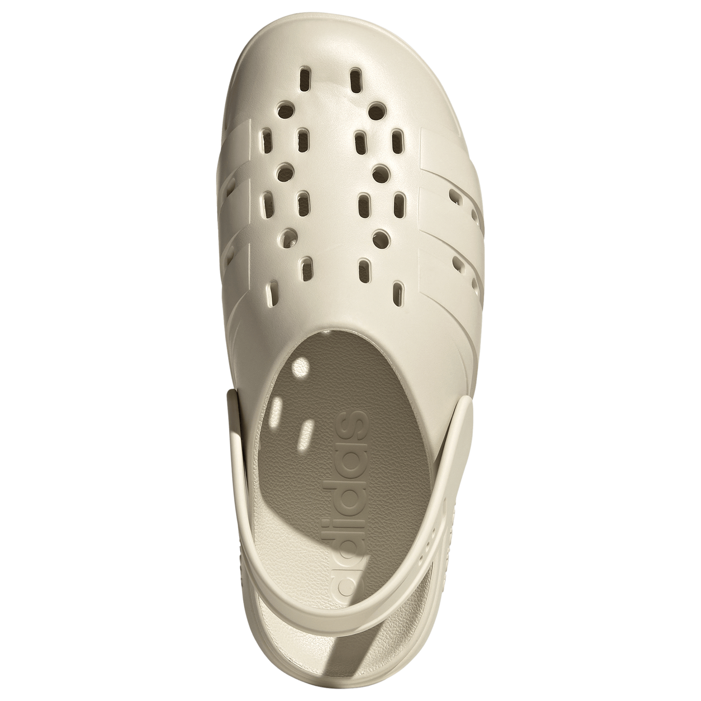 adidas Adilette Clogs - Men's - Alumina/Alumina