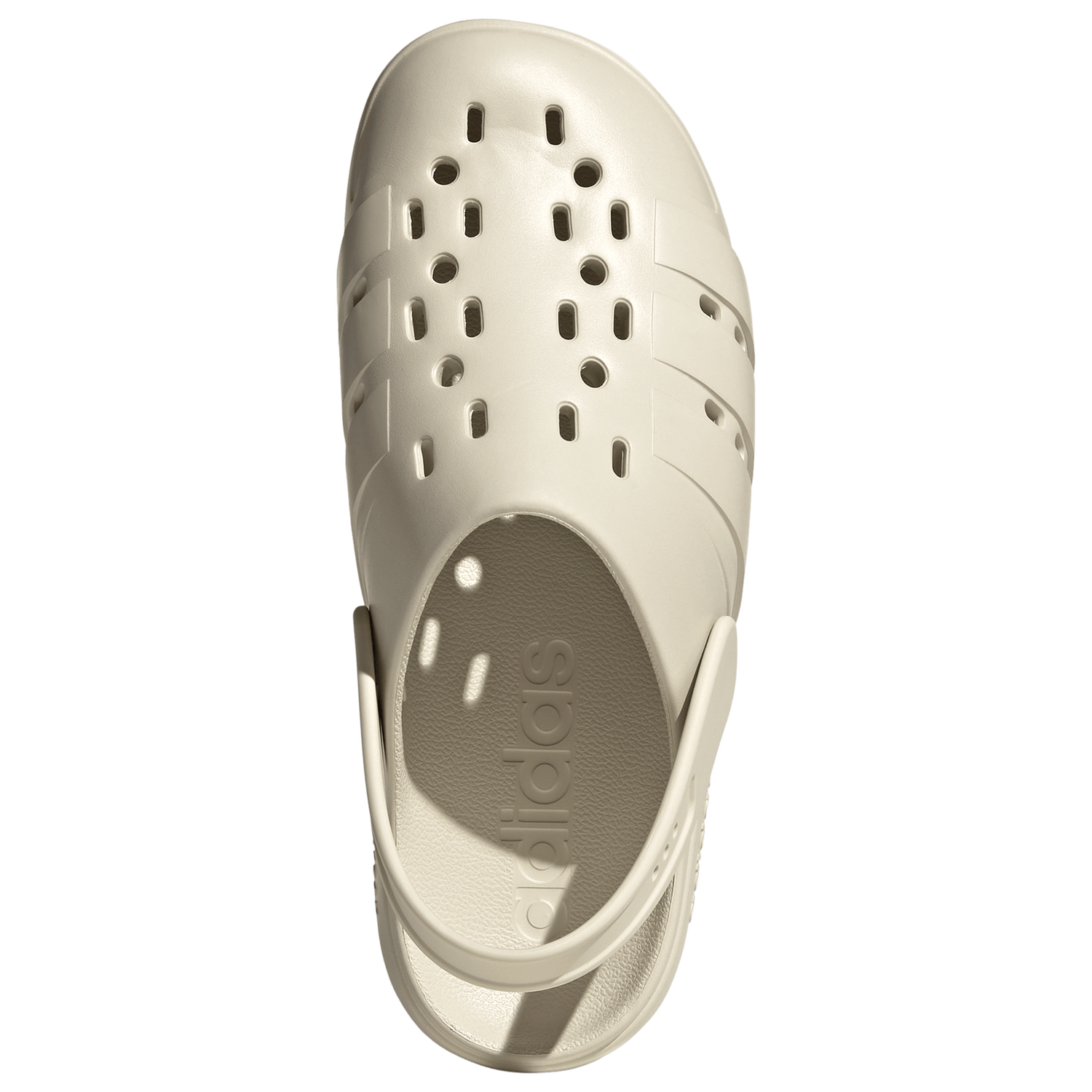 adidas Adilette Clogs - Men's - Alumina/Alumina
