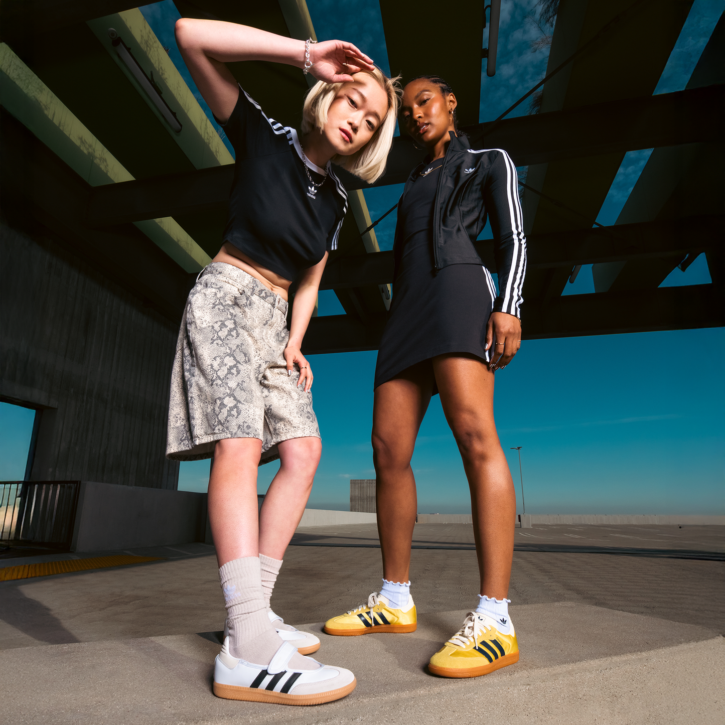 adidas Originals Samba Jane - Women's - White/Alumina/Black